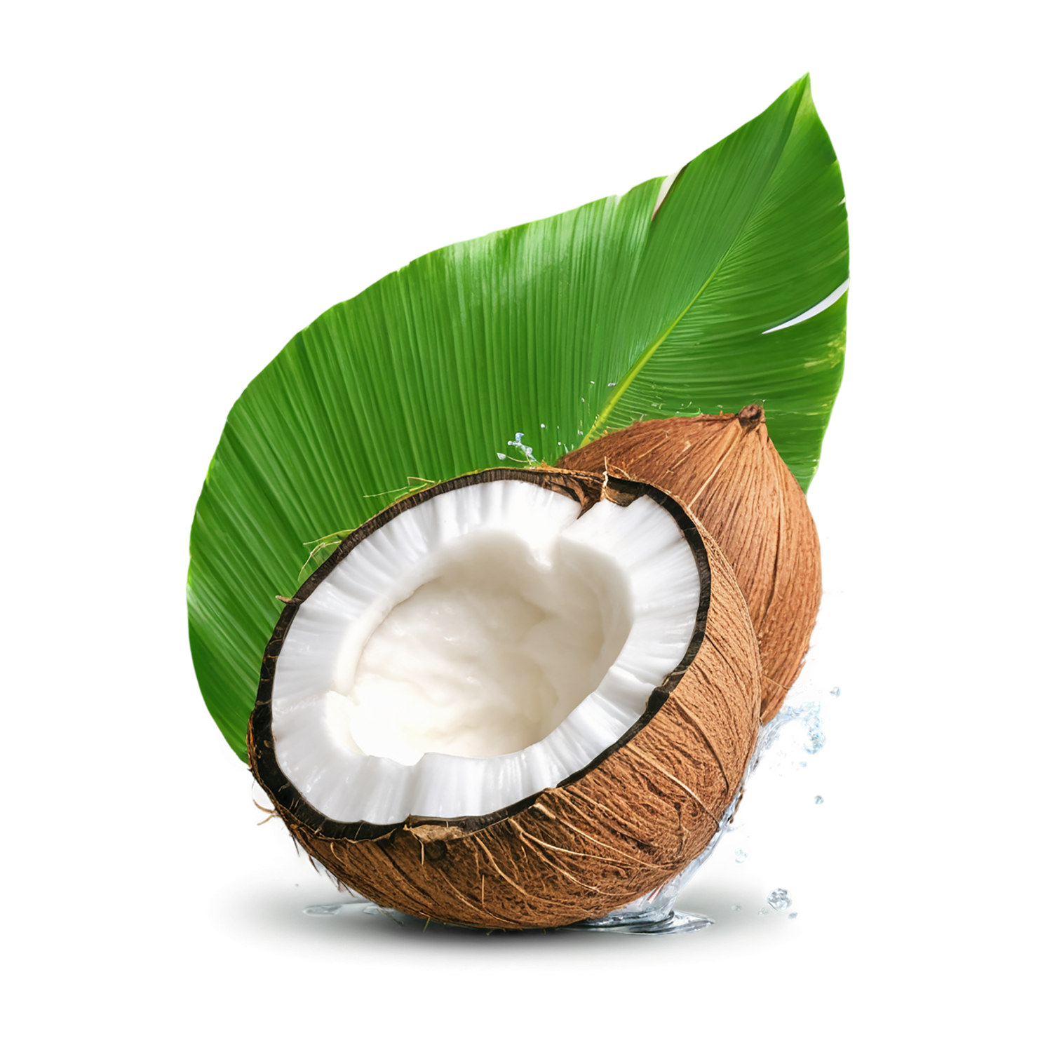 Coconut isolated on transparent background #2035