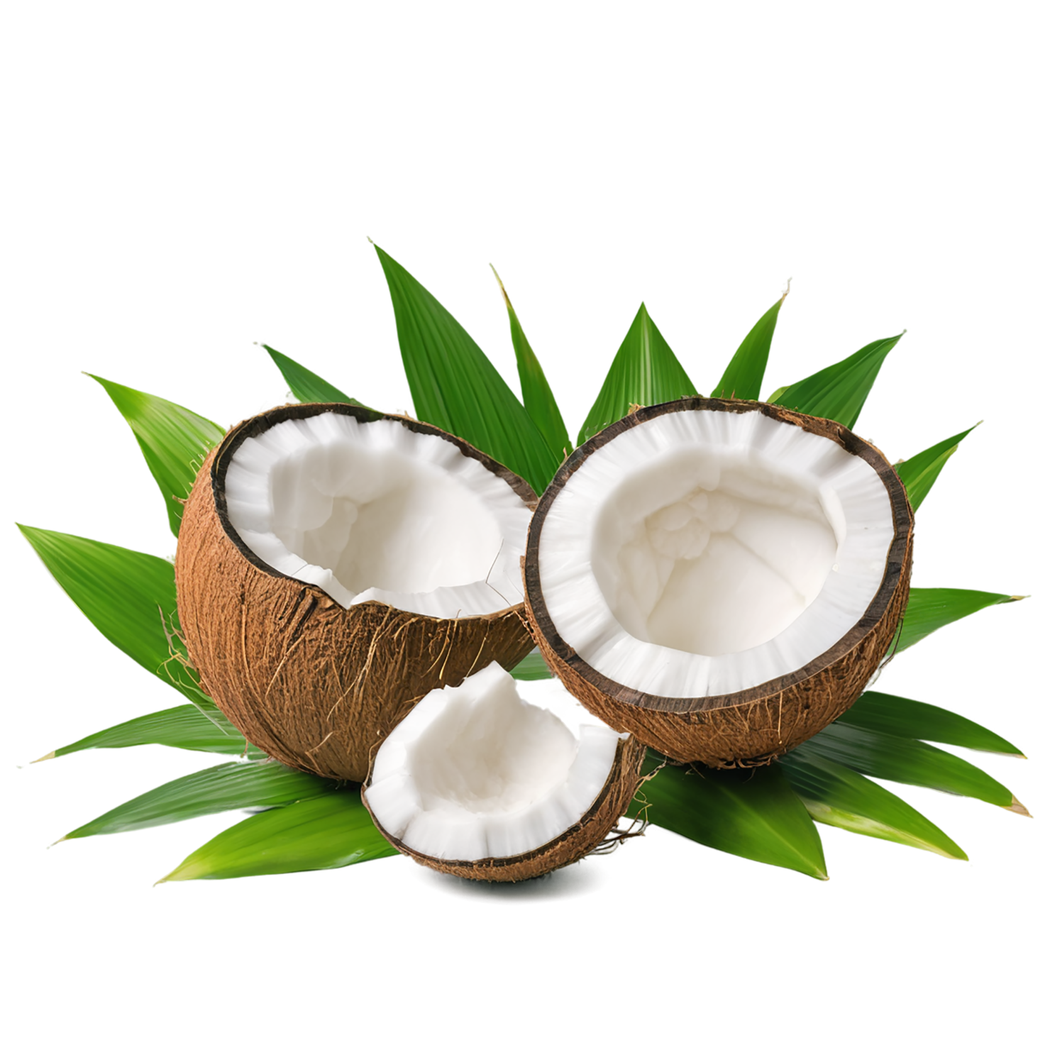 Coconut isolated on transparent background #2043