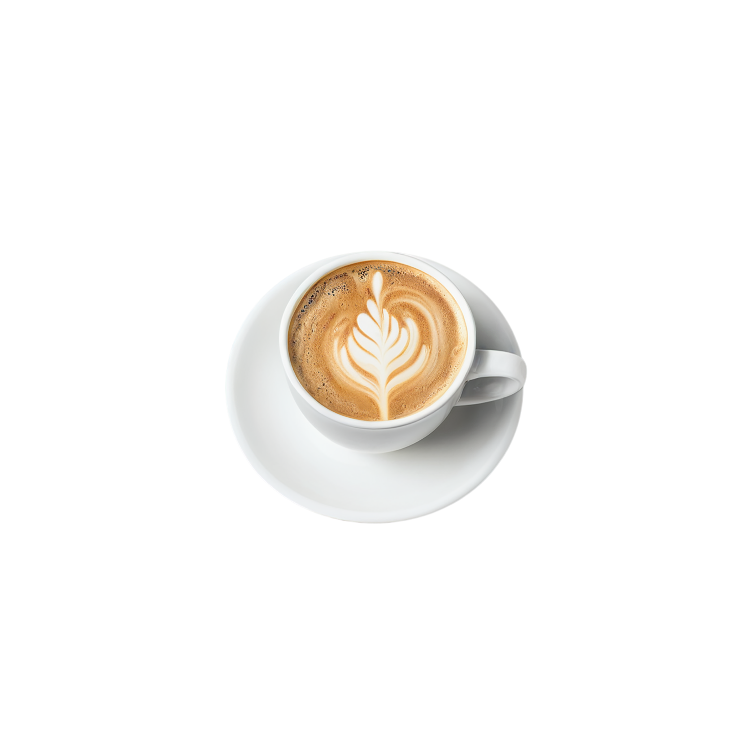Cup of coffee beverage isolated on transparent background #2047