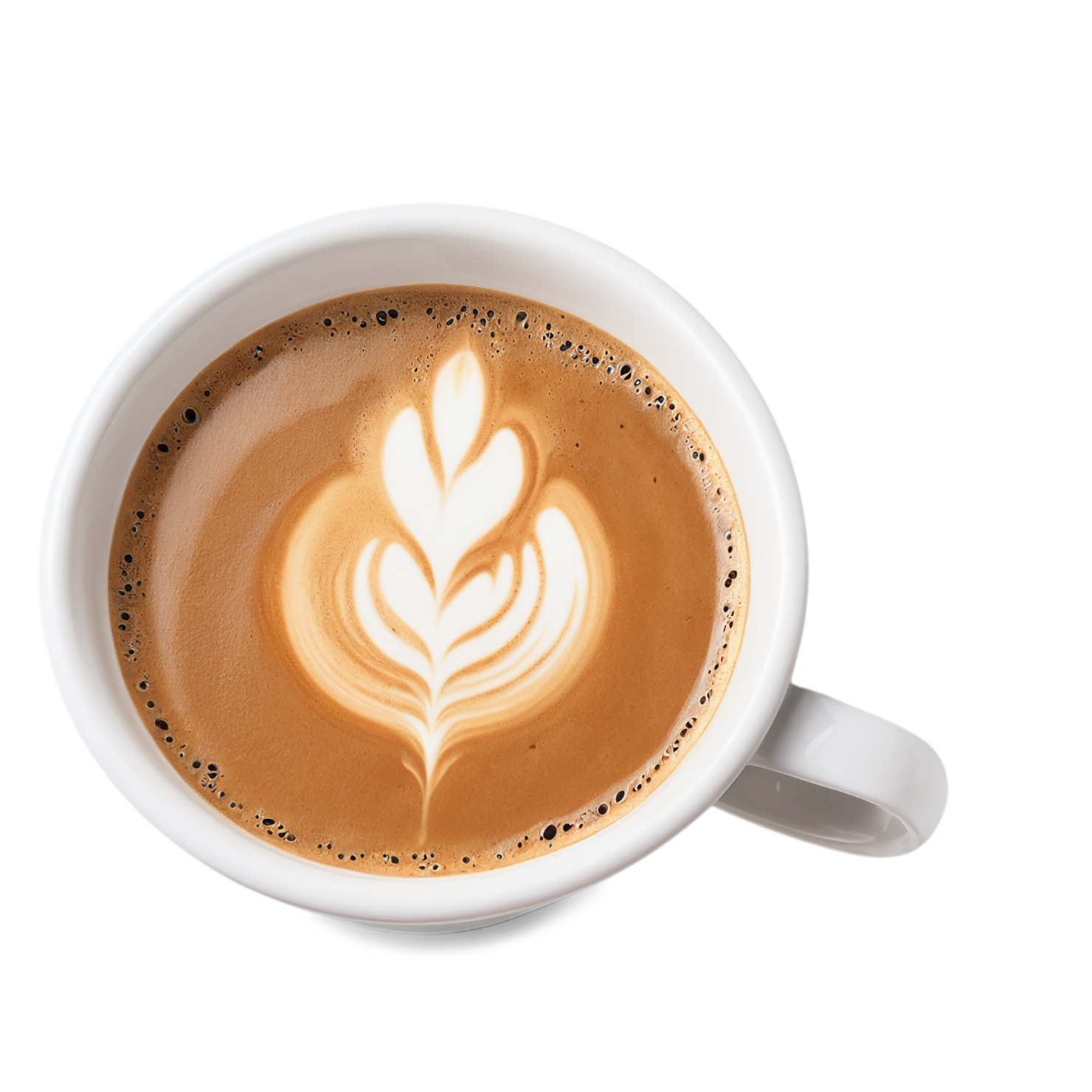 Cup of coffee beverage isolated on transparent background #2050