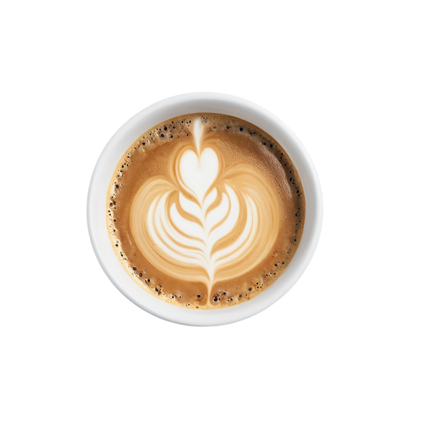 Cup of coffee beverage isolated on transparent background #2054
