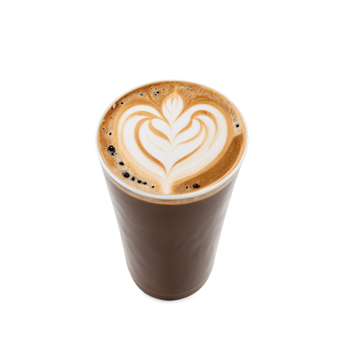 Cup of coffee beverage isolated on transparent background #2055