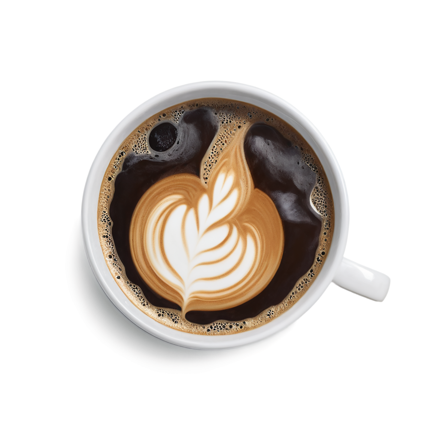 Cup of coffee beverage isolated on transparent background #2061