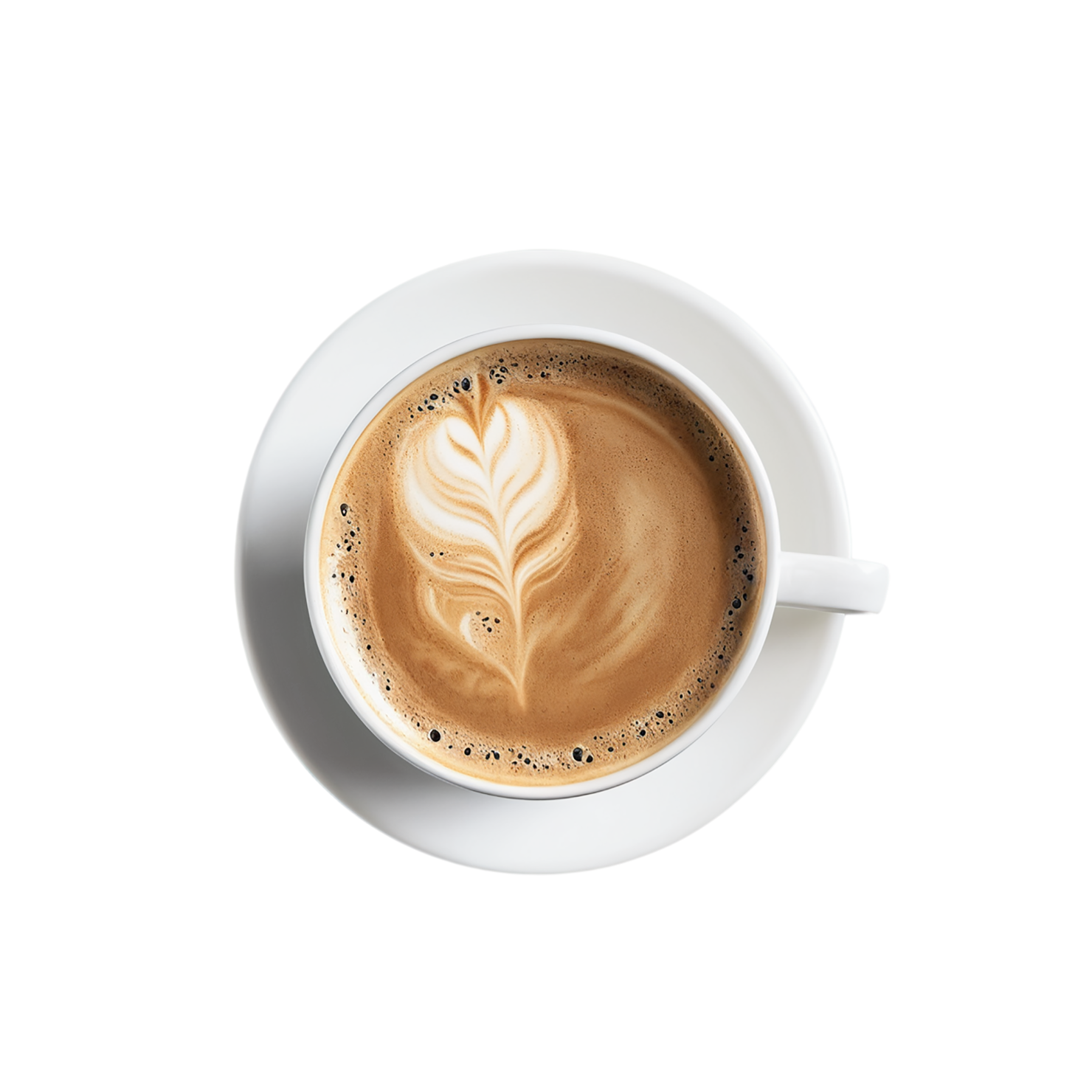 Cup of coffee beverage isolated on transparent background #2069