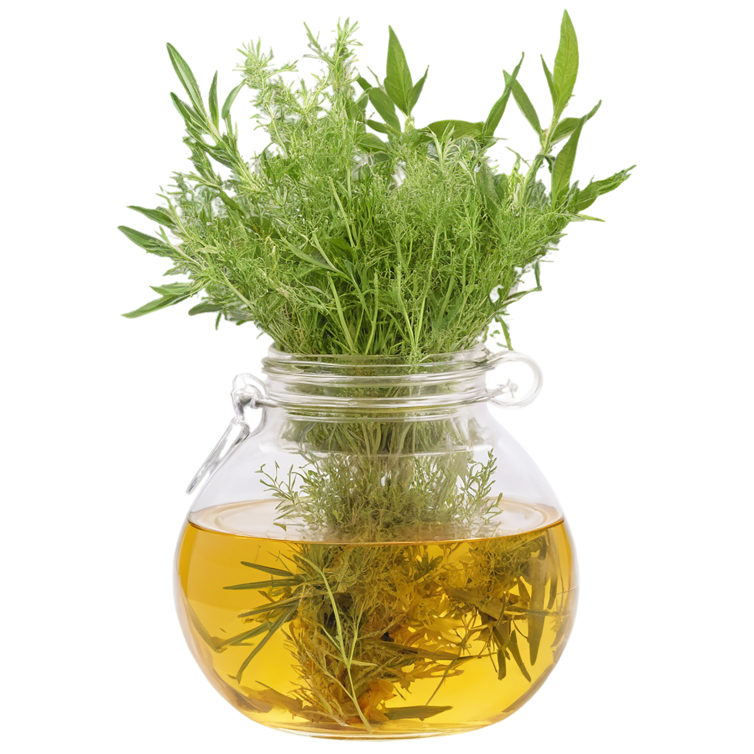 Herbal infusions isolated on transparent background #2179