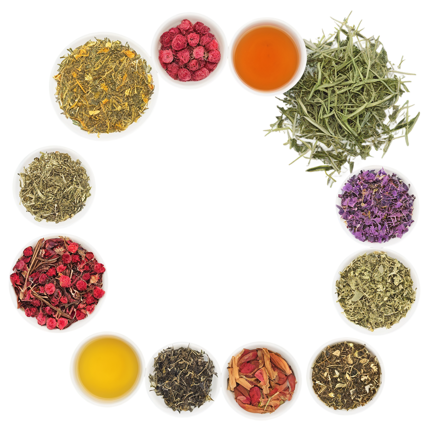 Herbal isolated on transparent background #2184