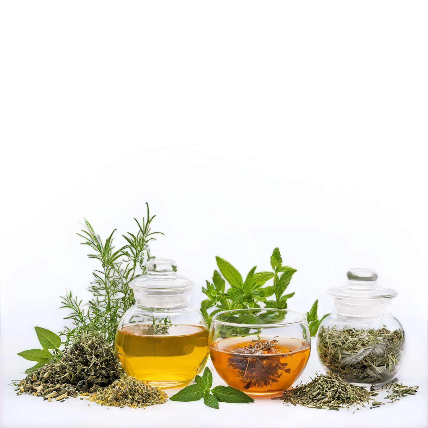 Herbal isolated on transparent background #2192