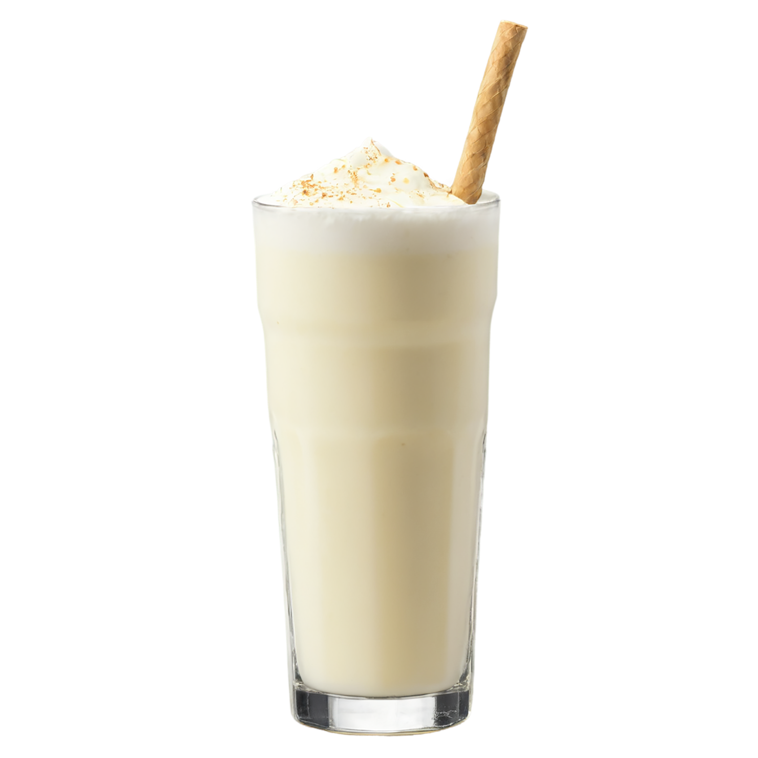 Glass of lassi beverage isolated on transparent background #2258