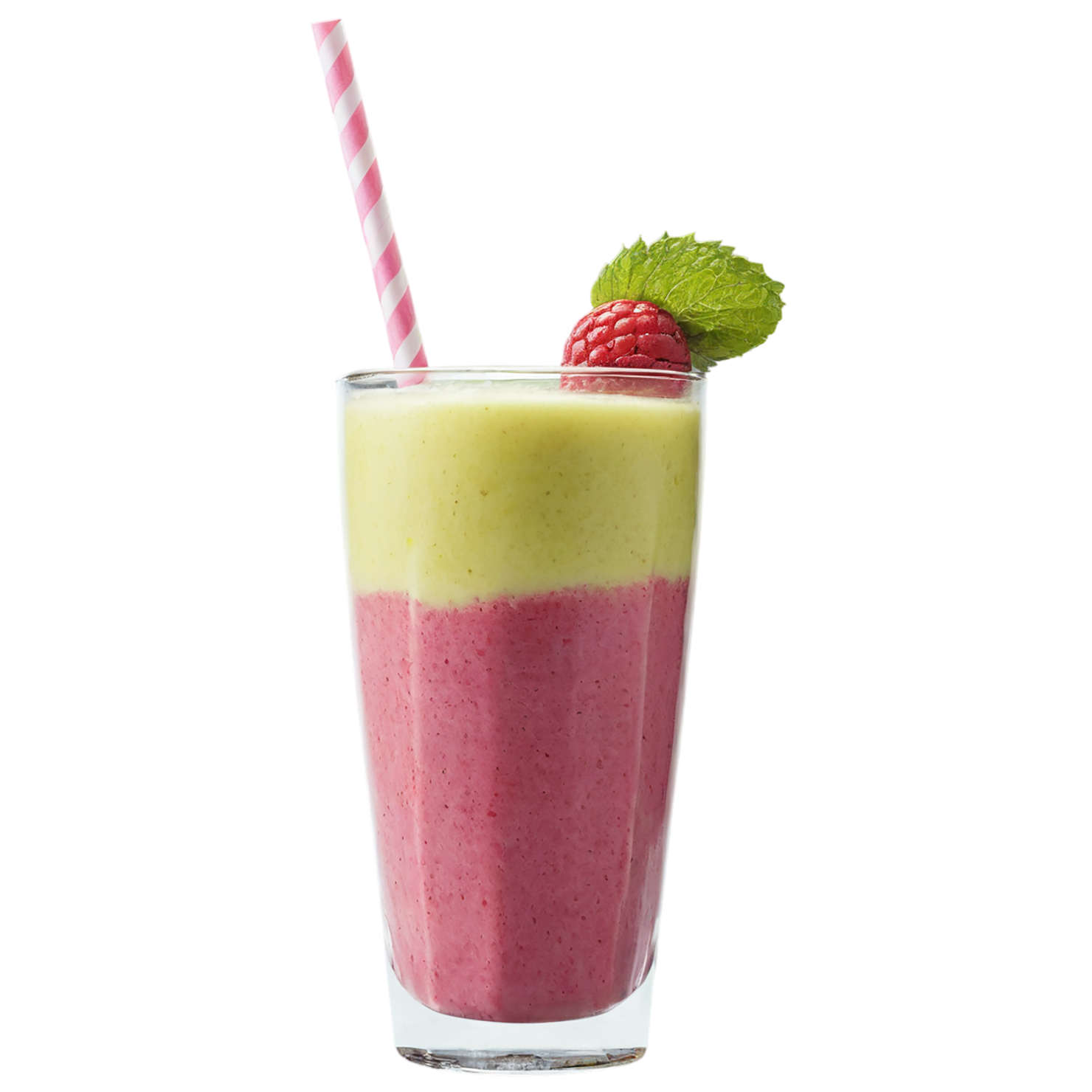 Glass of Smoothies beverage isolated on transparent background #2405