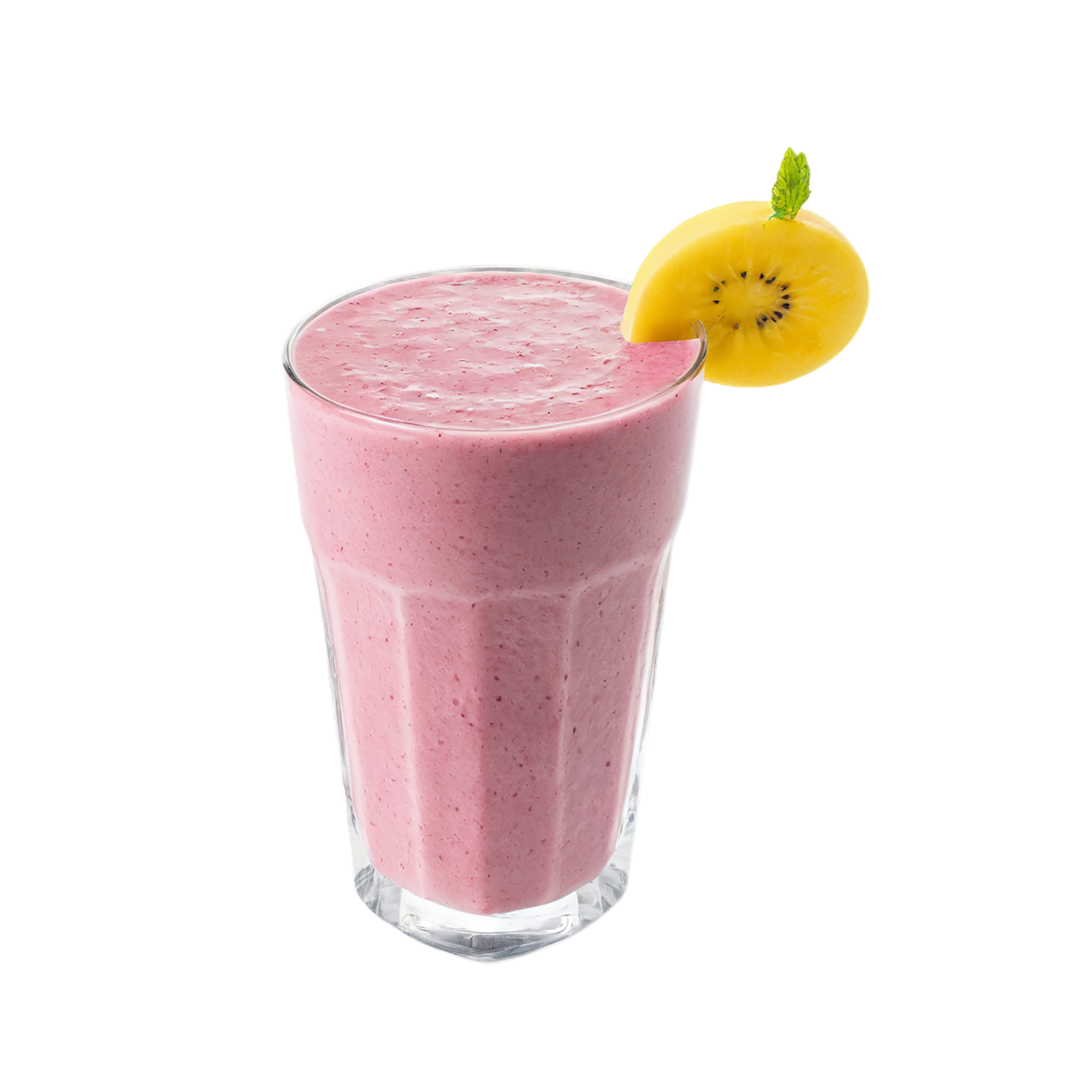 Glass of Smoothies beverage isolated on transparent background #2416