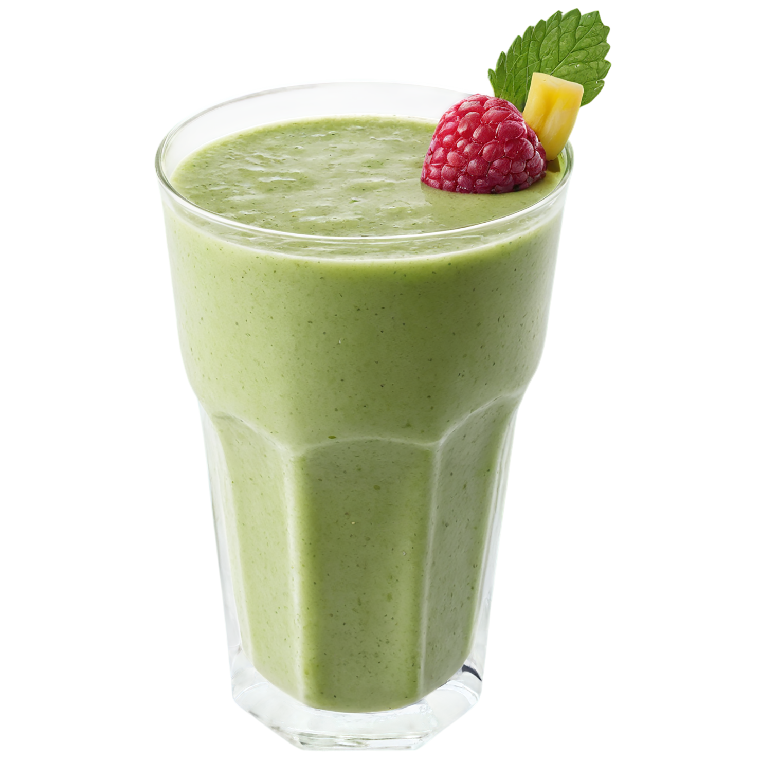 Glass of Smoothies beverage isolated on transparent background #2418