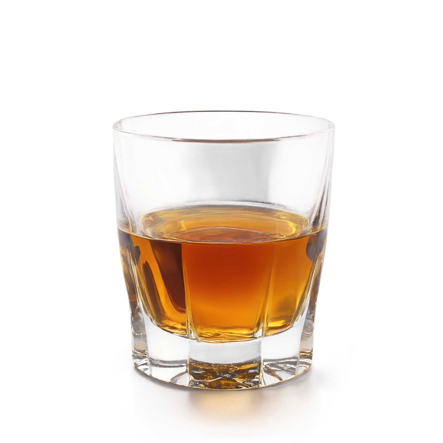 Glass of rum beverage isolated on transparent background #2442
