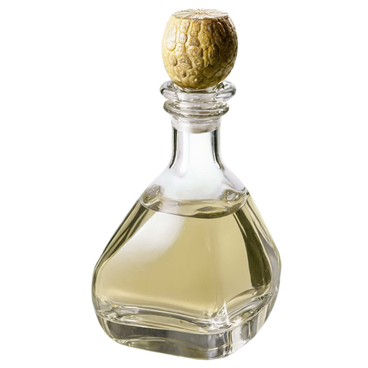 Glass bottle of tequila beverage isolated on transparent background #2448