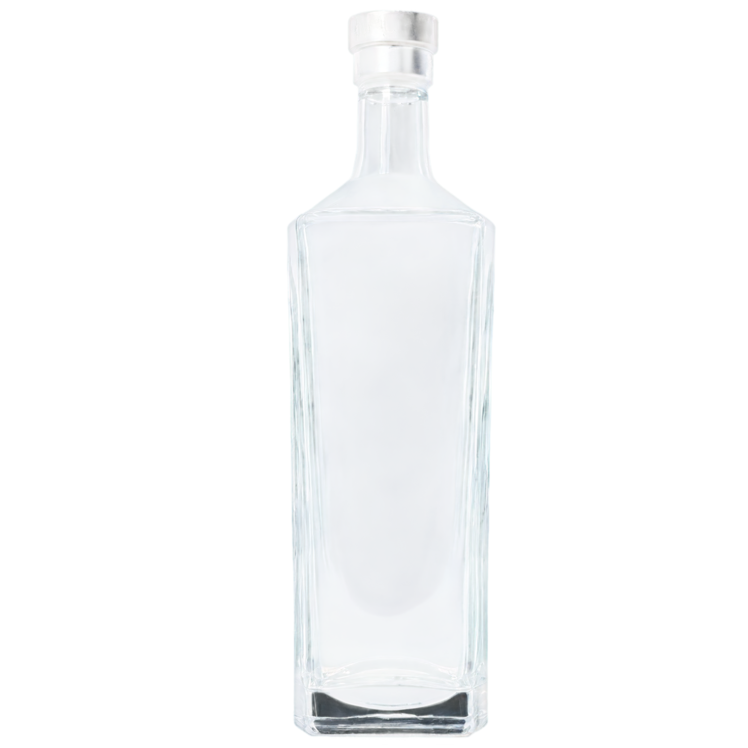 Glass bottle of vodka  beverage isolated on transparent background #2479