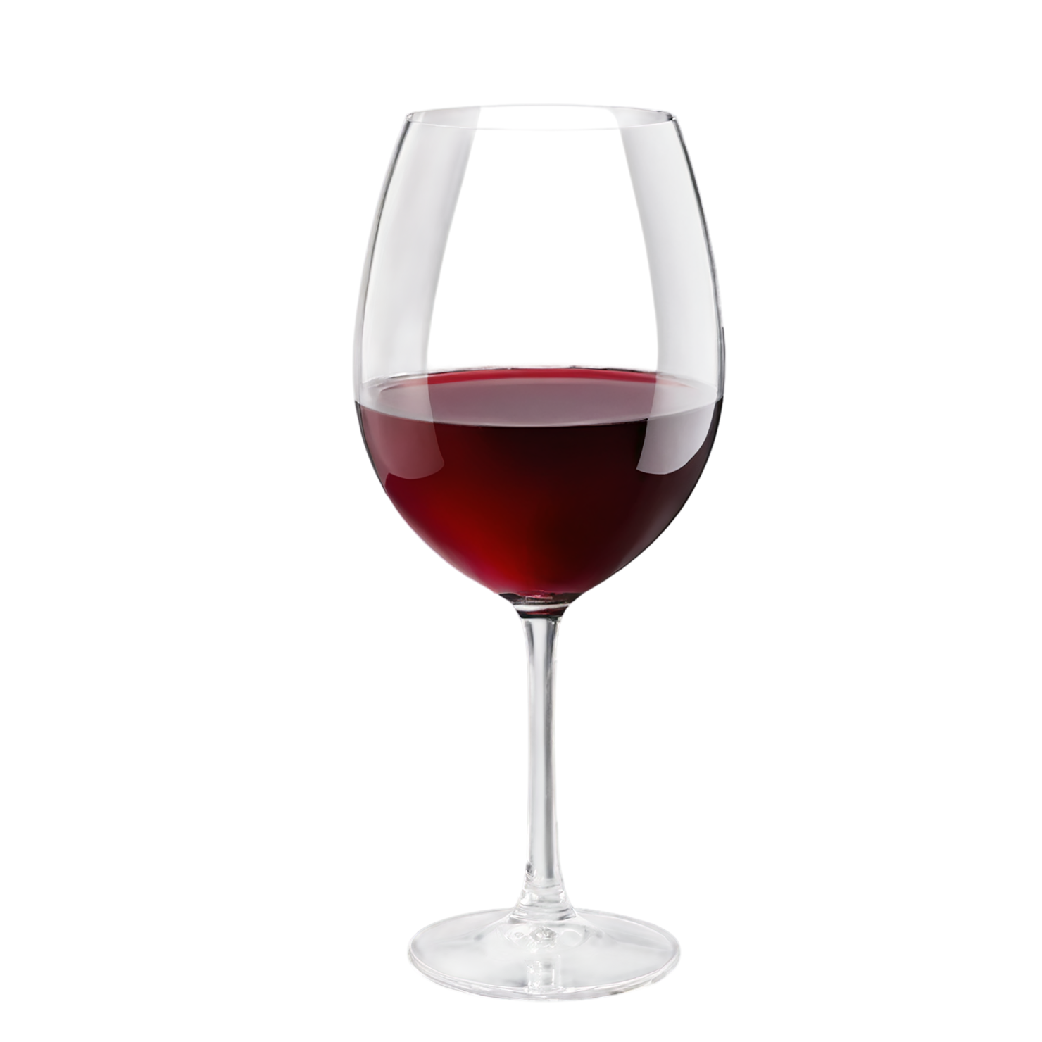 Glass of Wine beverage isolated on transparent background #2507