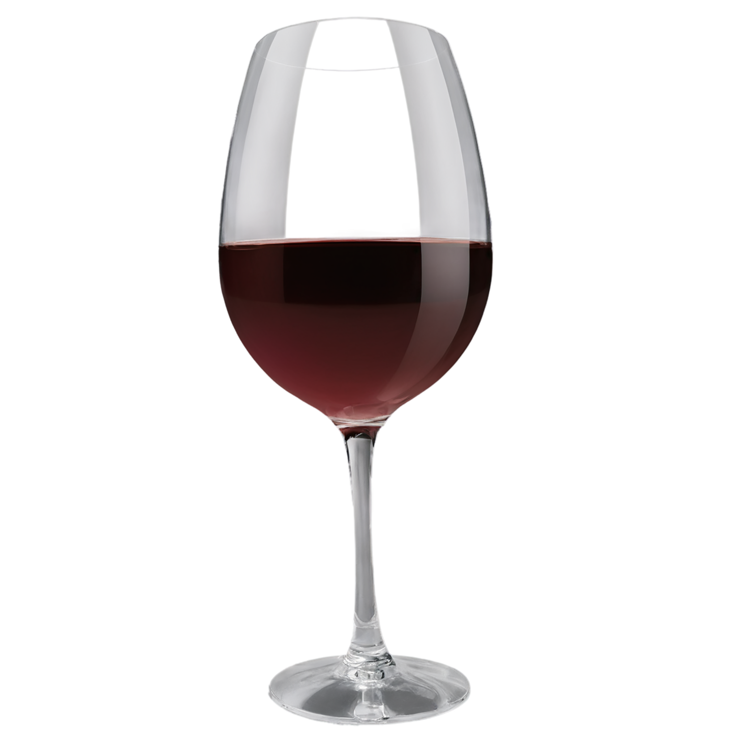 Glass of Wine beverage isolated on transparent background #2509