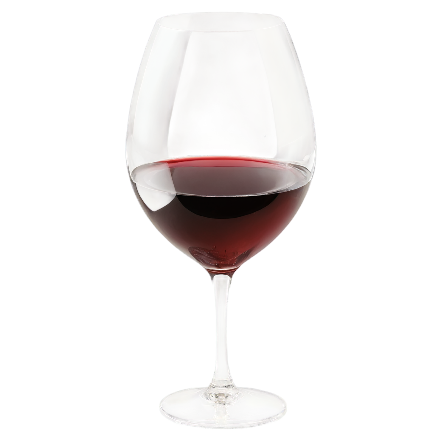 Glass of Wine beverage isolated on transparent background #2511