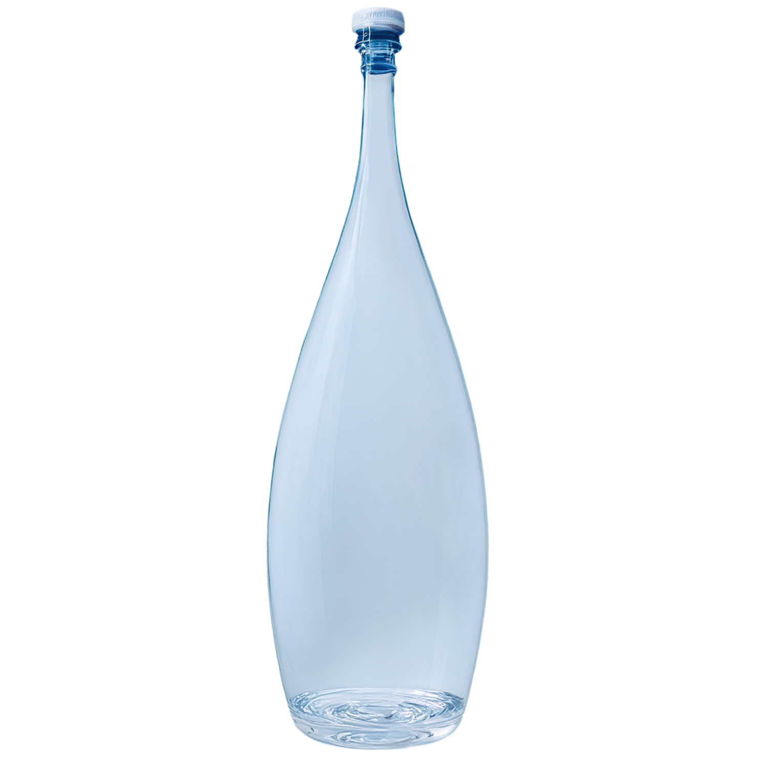 Glass bottle of Water beverage isolated on transparent background #2540