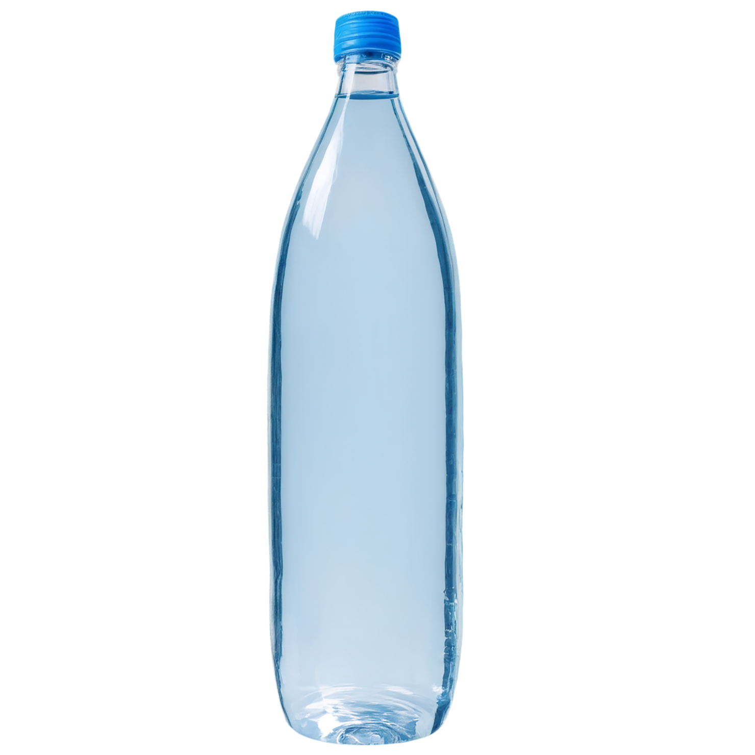 Glass bottle of Water beverage isolated on transparent background #2542