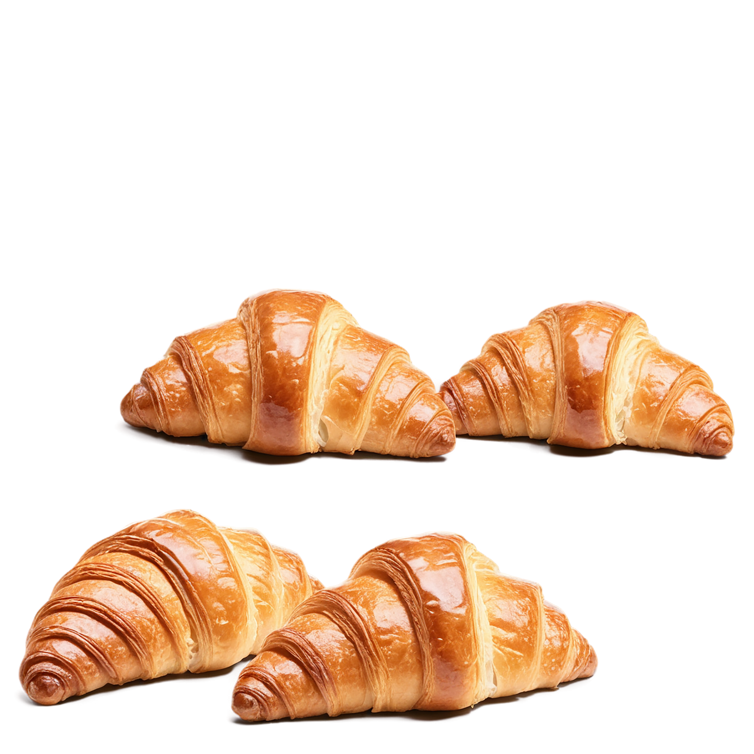 Croissants baked goods isolated on transparent background #2818