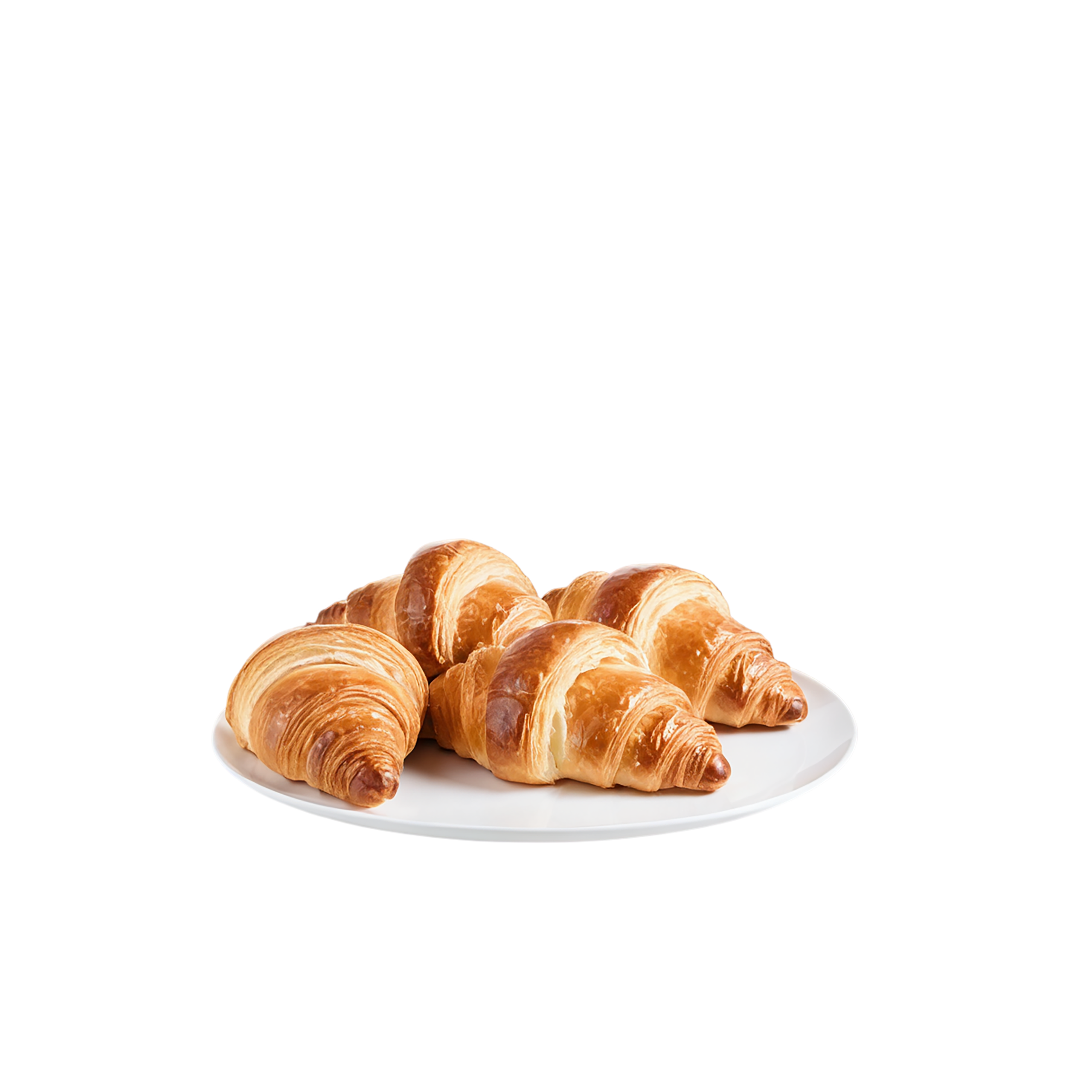 Croissants baked goods isolated on transparent background #2824