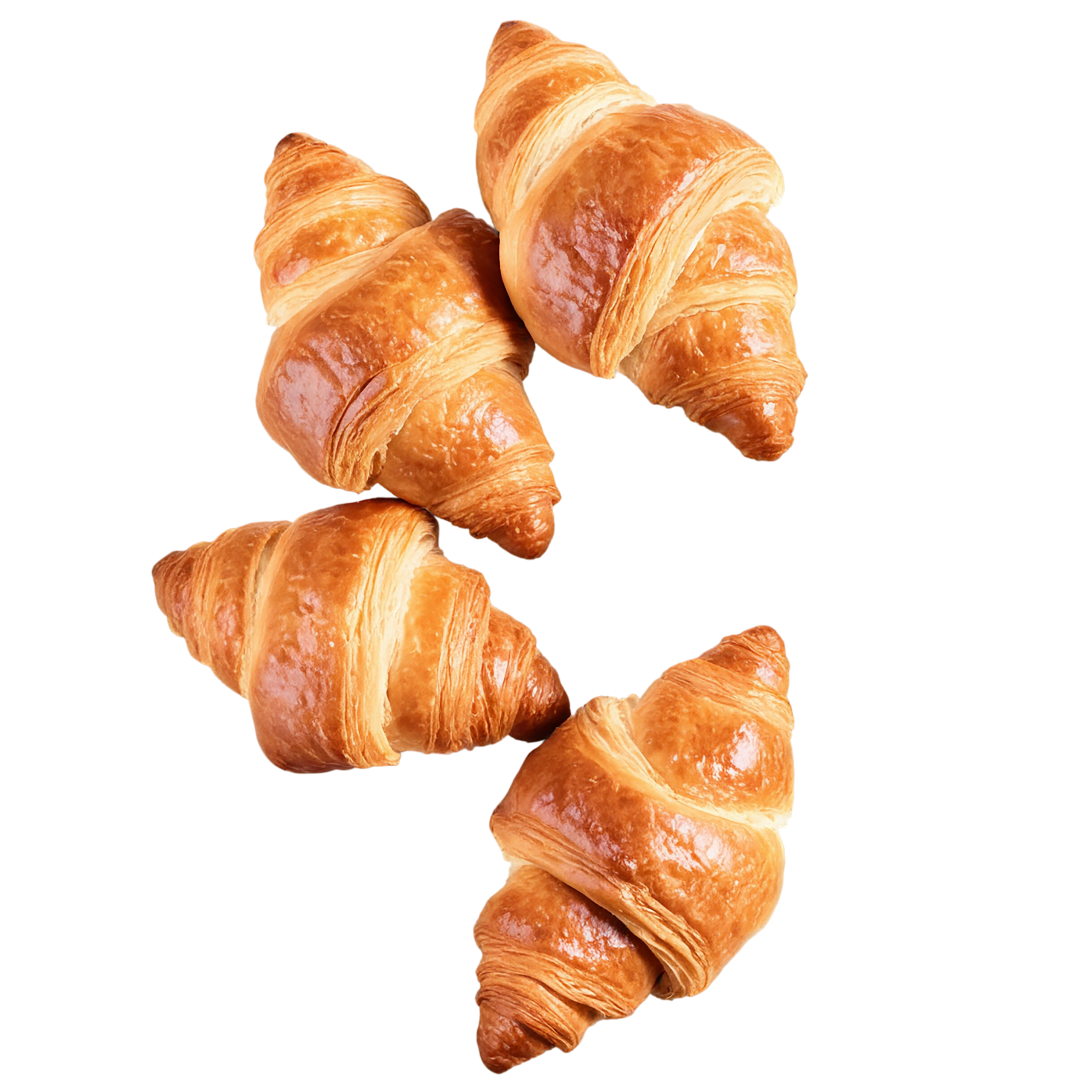 Croissants baked goods isolated on transparent background #2826