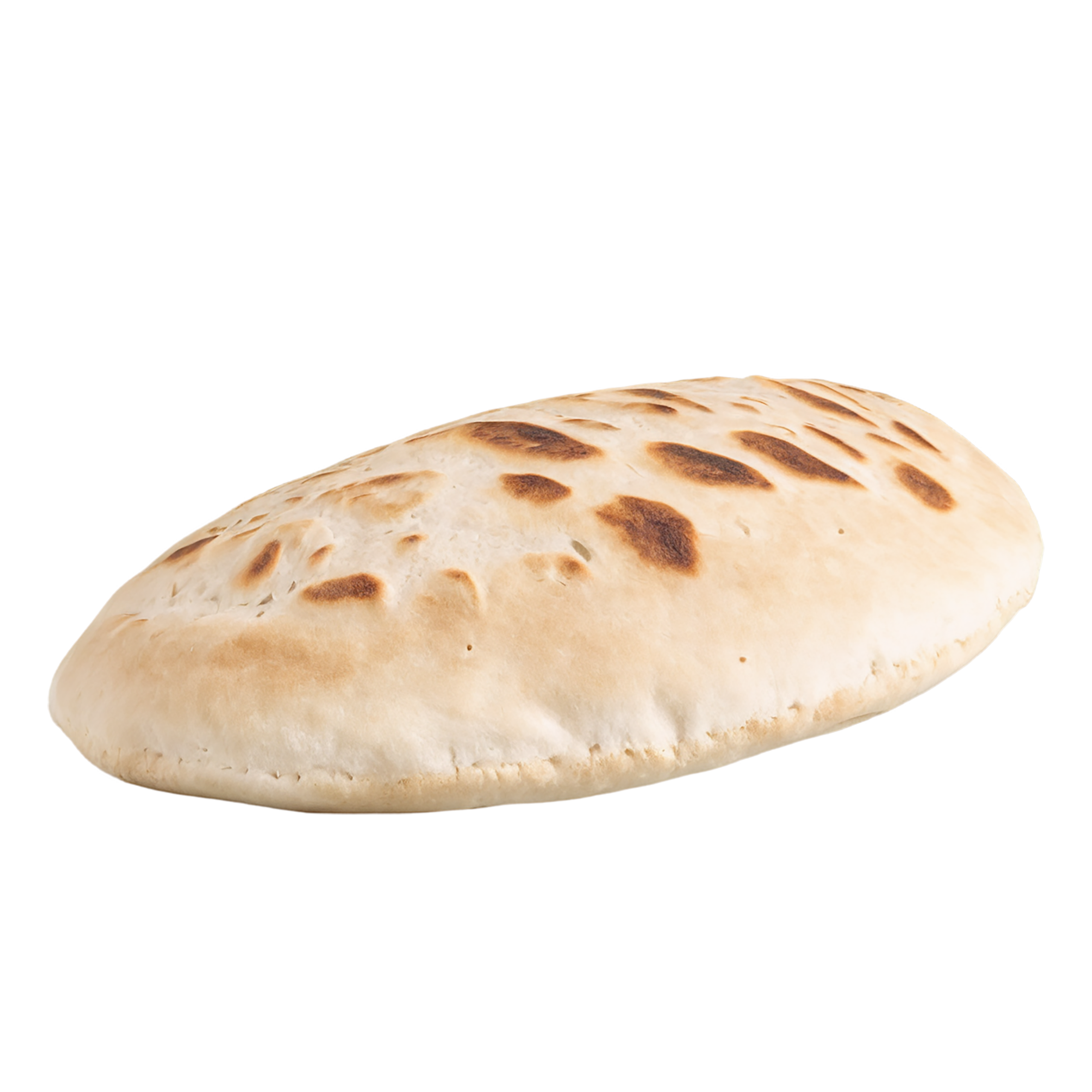 Pita bread baked goods isolated on transparent background #3072