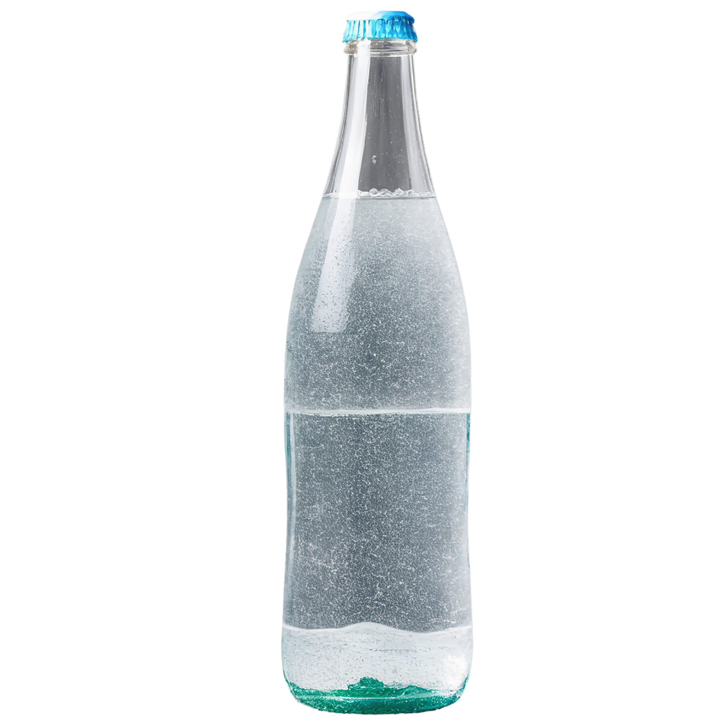 Bottle of Sparkling water beverage isolated on transparent background #2582