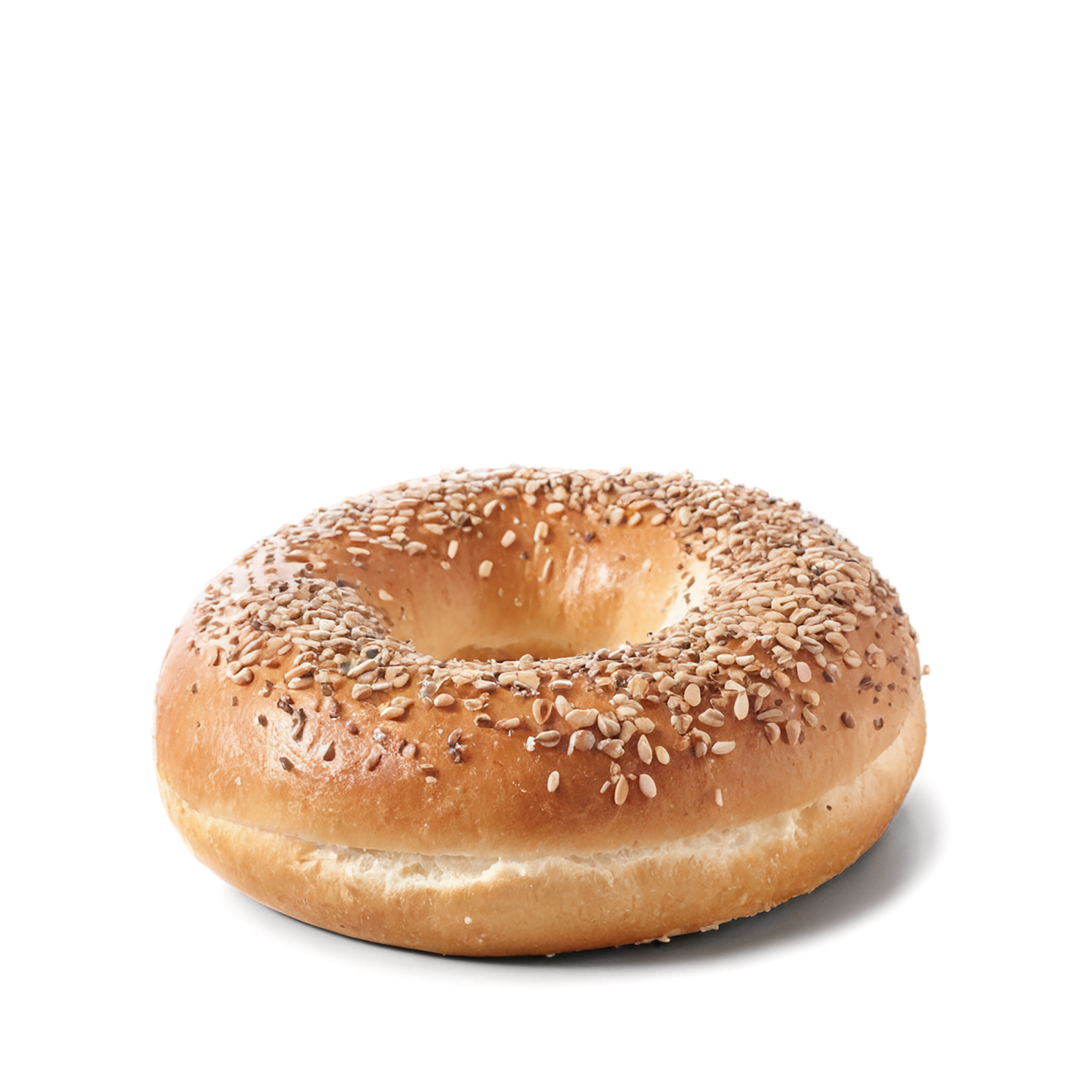 Bagels with sesame seeds baked goods isolated on transparent background #2604