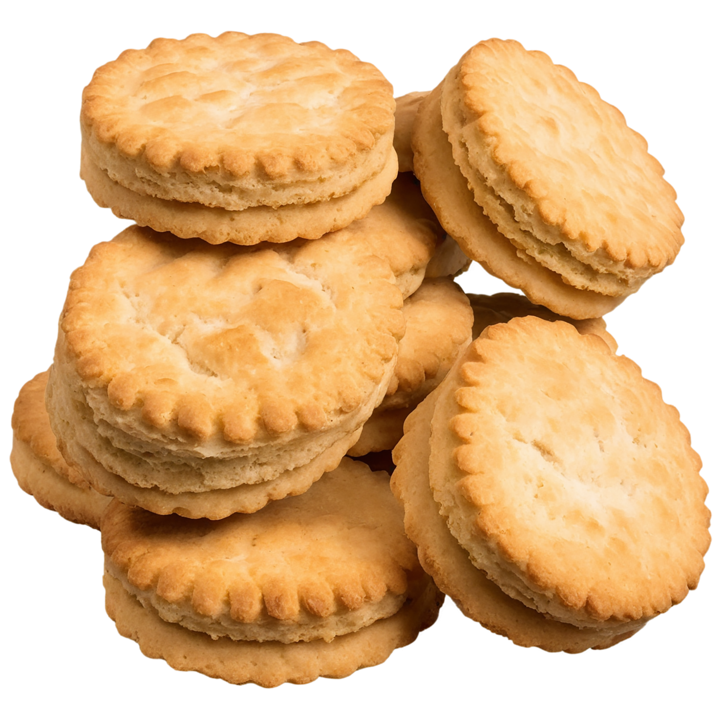 Biscuits baked goods isolated on transparent background #2637