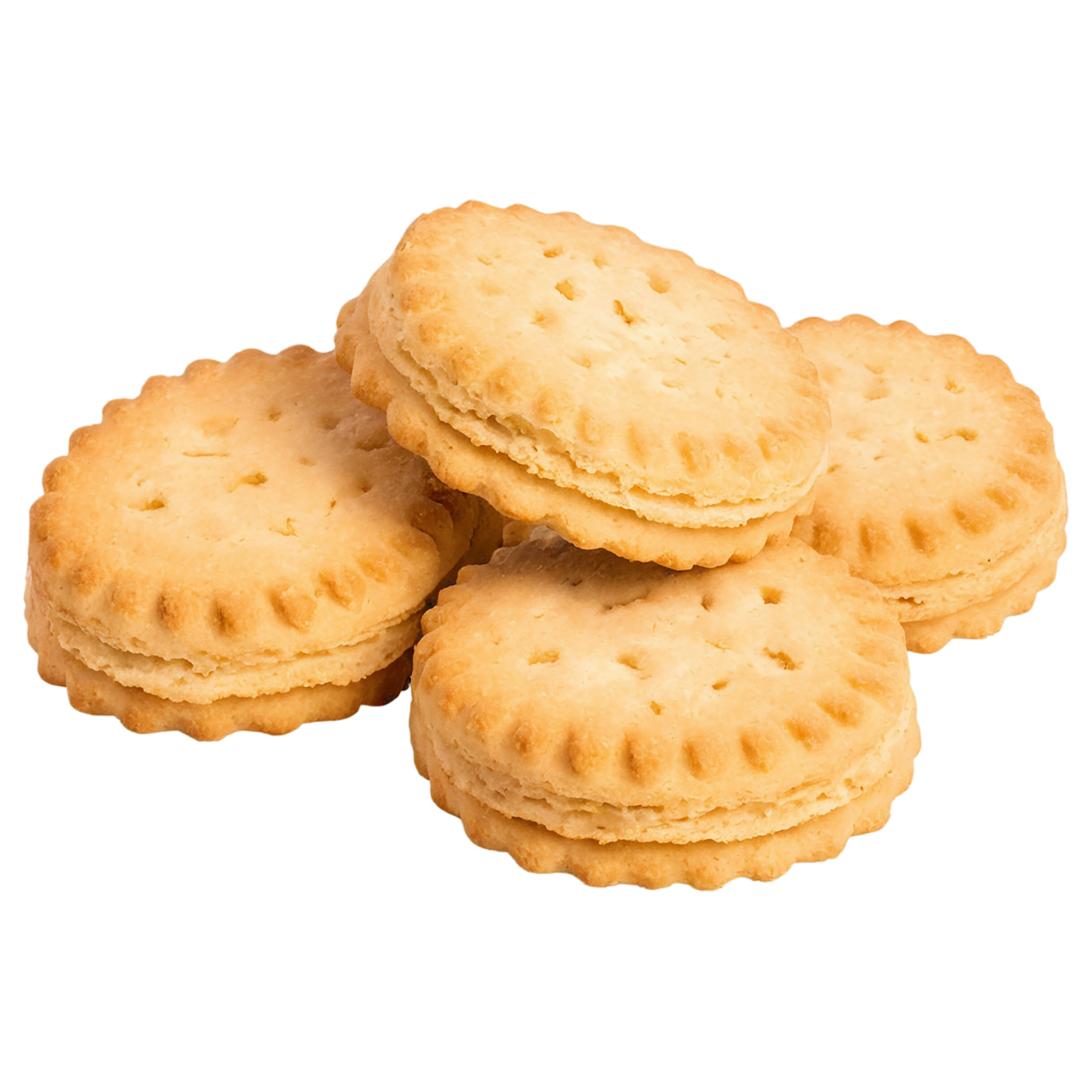 Biscuits baked goods isolated on transparent background #2638