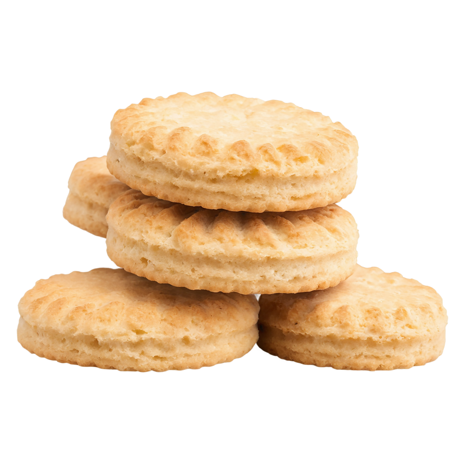 Biscuits baked goods isolated on transparent background #2639