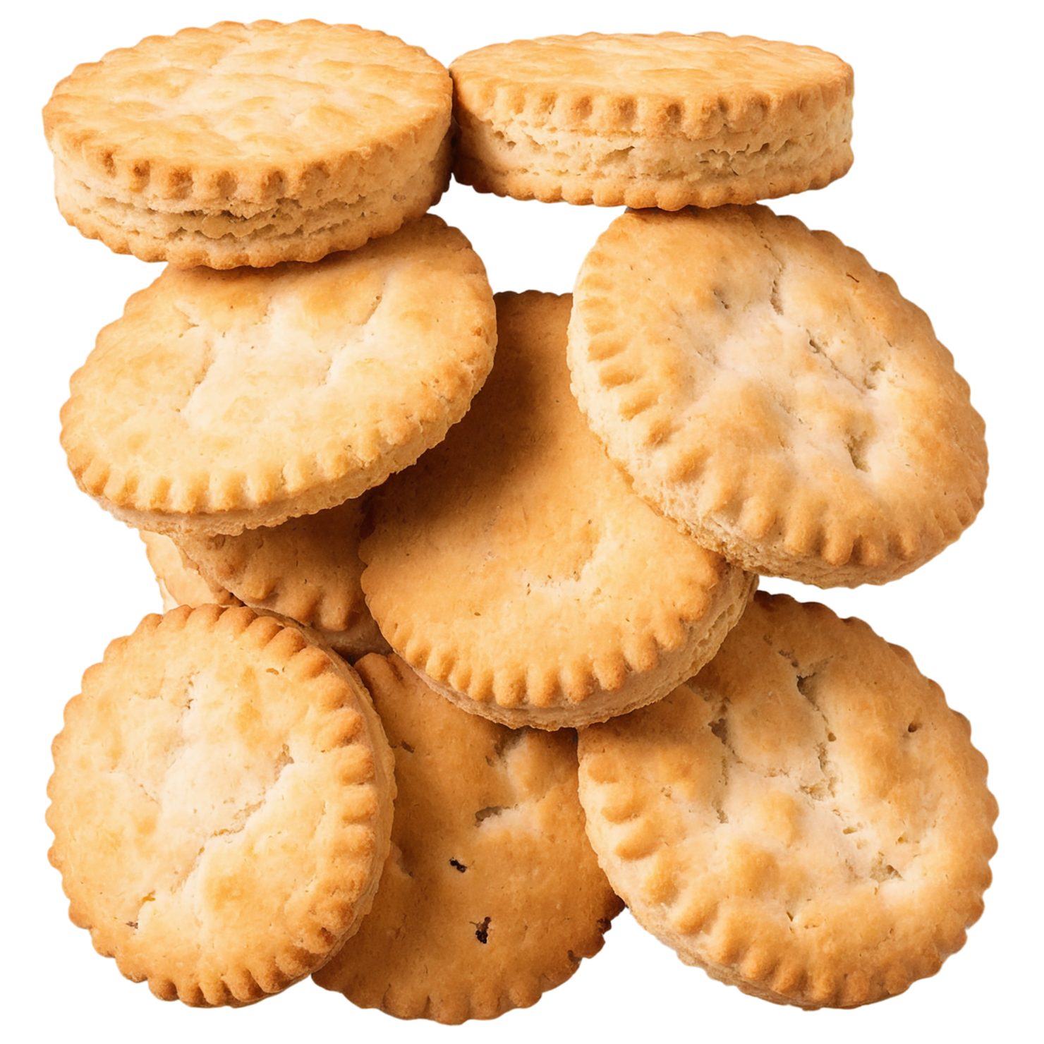 Biscuits baked goods isolated on transparent background #2646