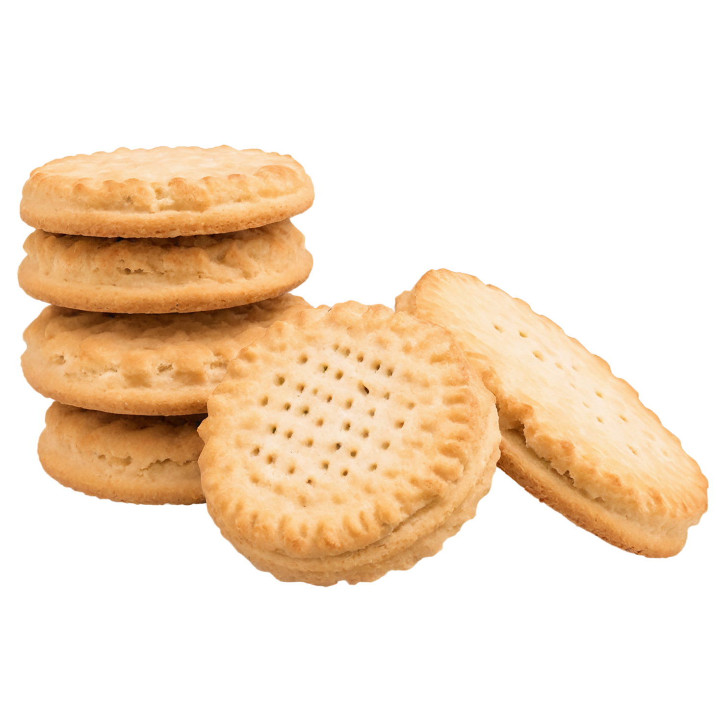 Biscuits baked goods isolated on transparent background #2651