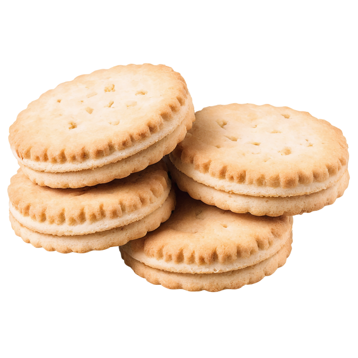 Biscuits baked goods isolated on transparent background #2652