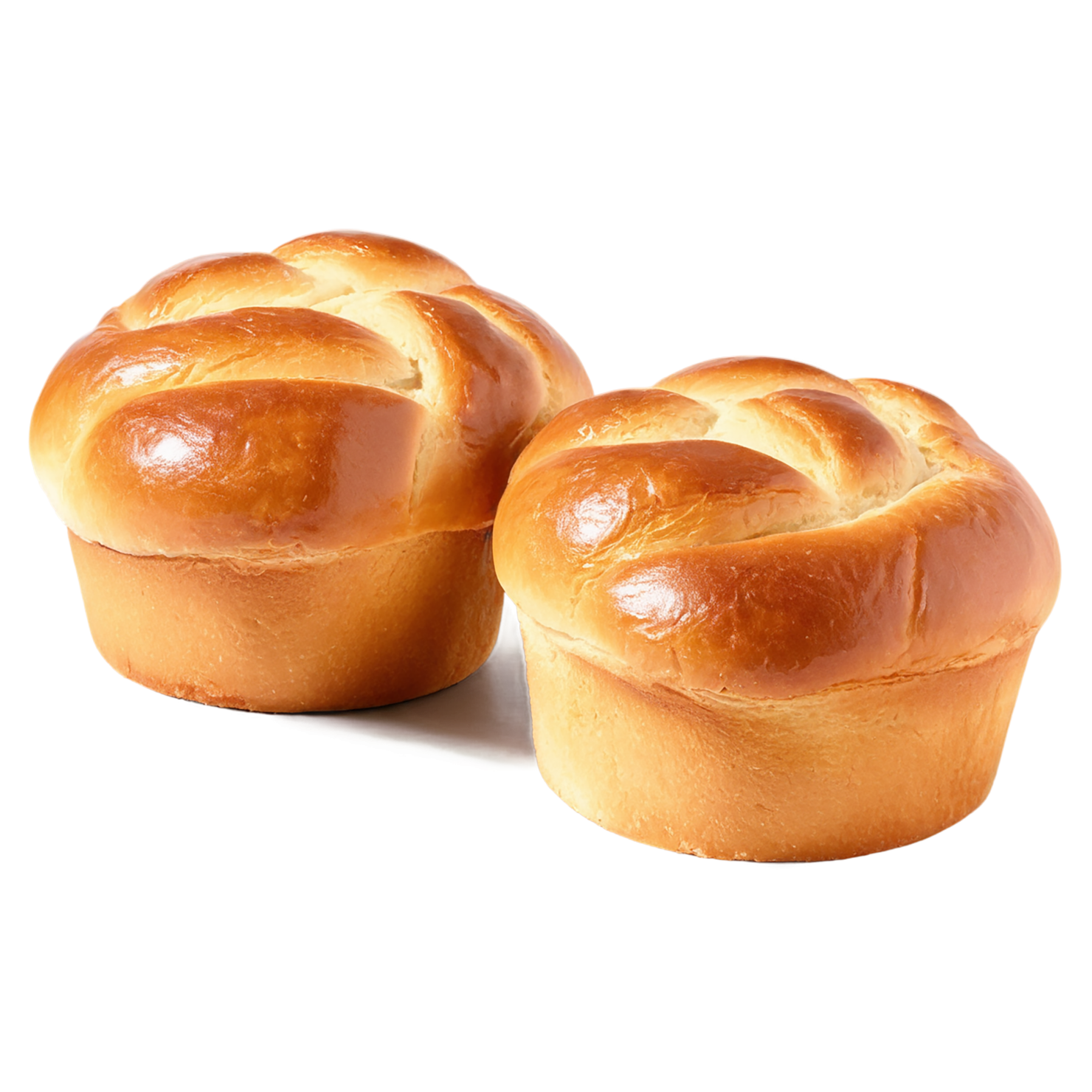 Brioche baked goods isolated on transparent background #2697