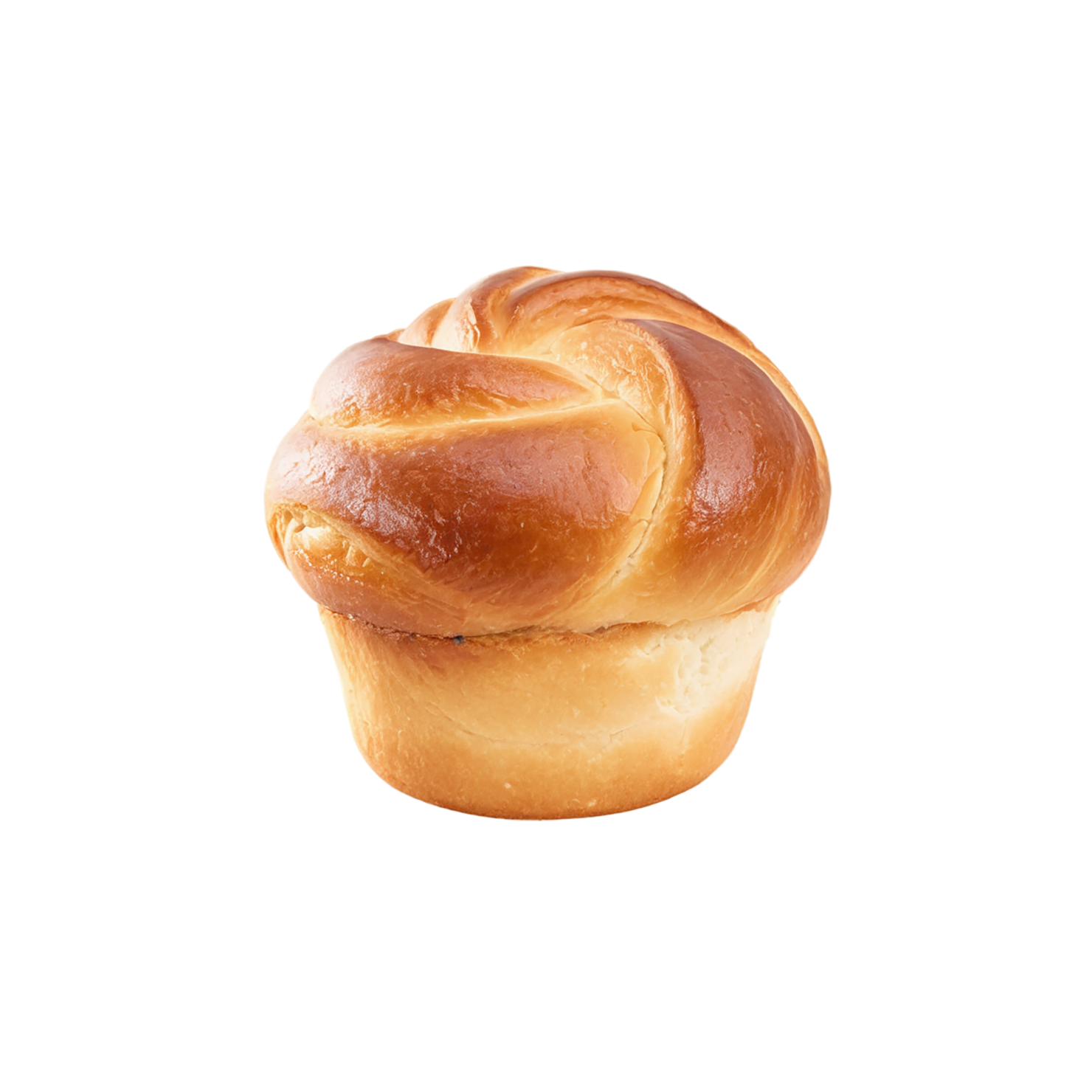 Brioche baked goods isolated on transparent background #2698