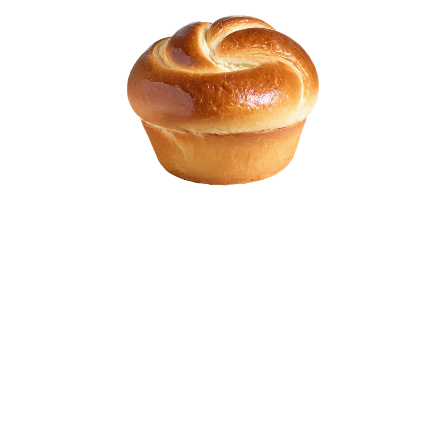 Brioche baked goods isolated on transparent background #2703