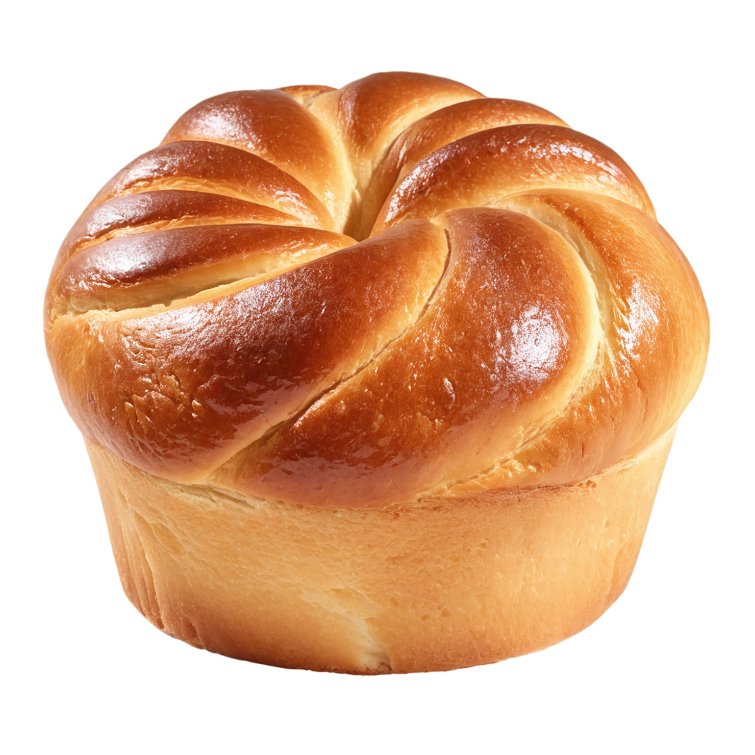 Brioche baked goods isolated on transparent background #2711