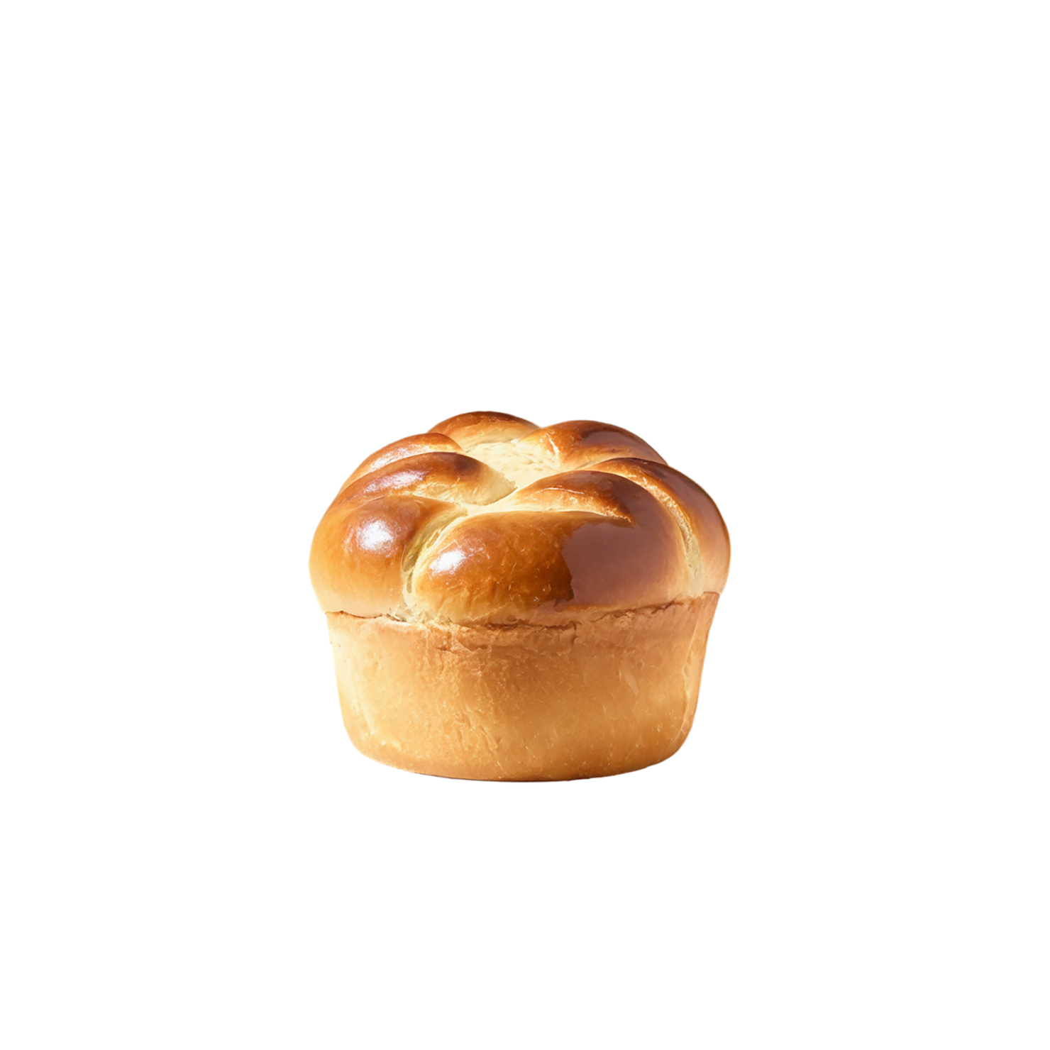 Brioche baked goods isolated on transparent background #2715