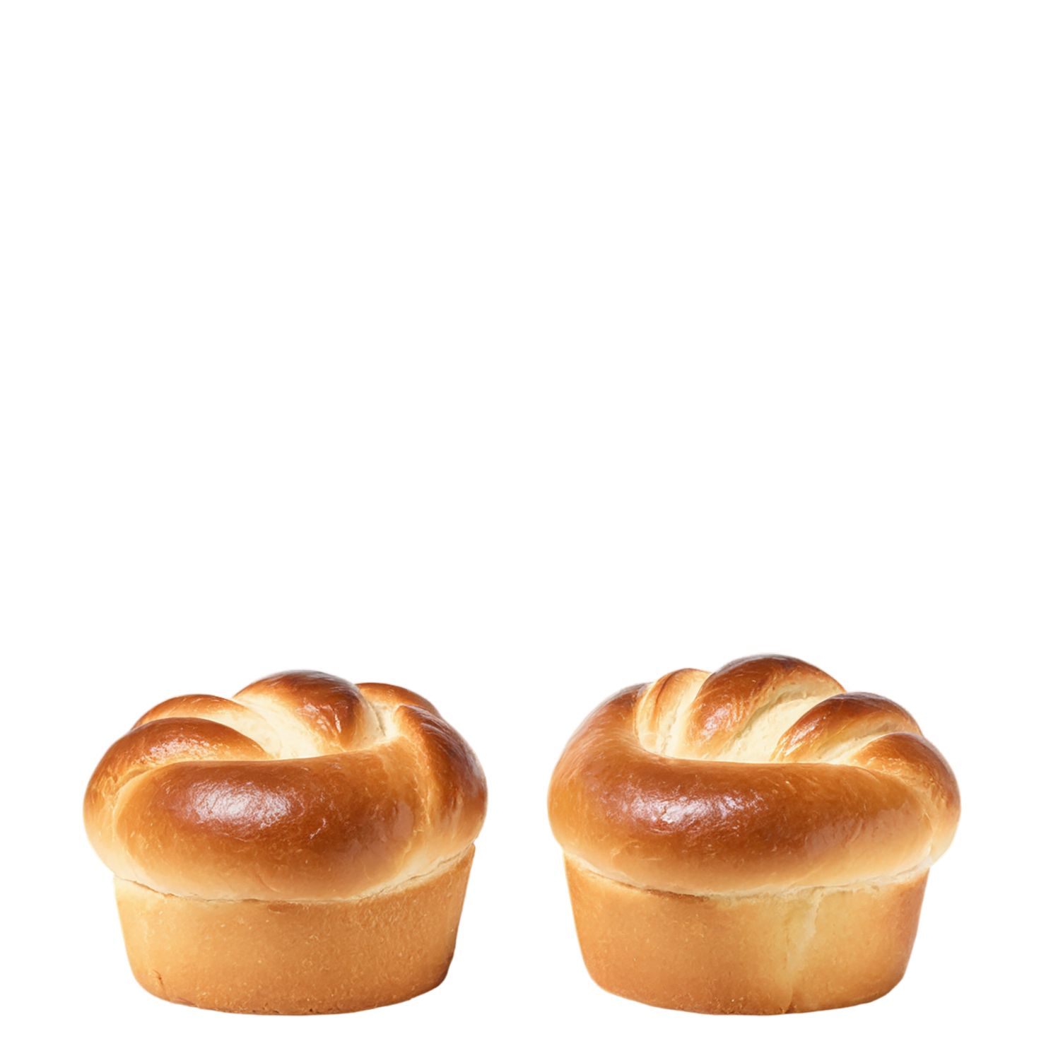 Brioche baked goods isolated on transparent background #2716
