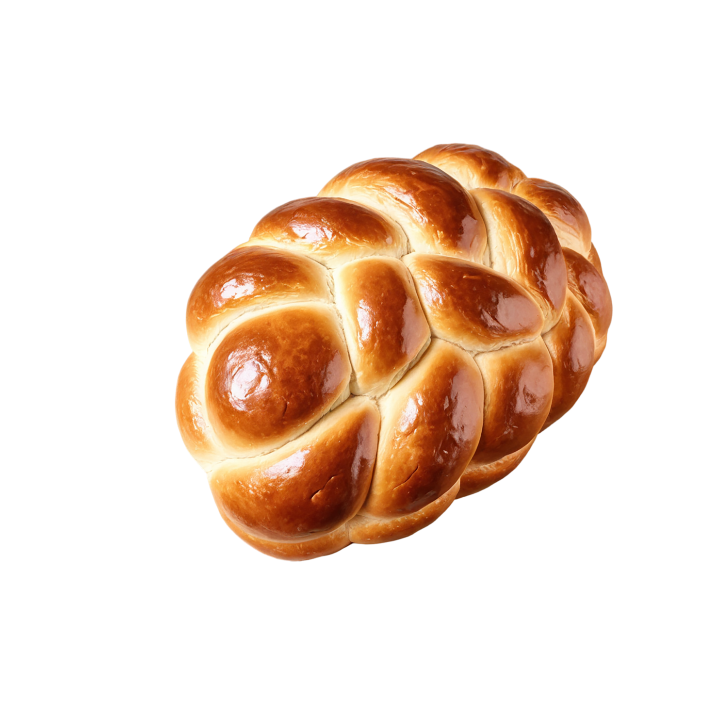 Challah bread baked goods isolated on transparent background #2726
