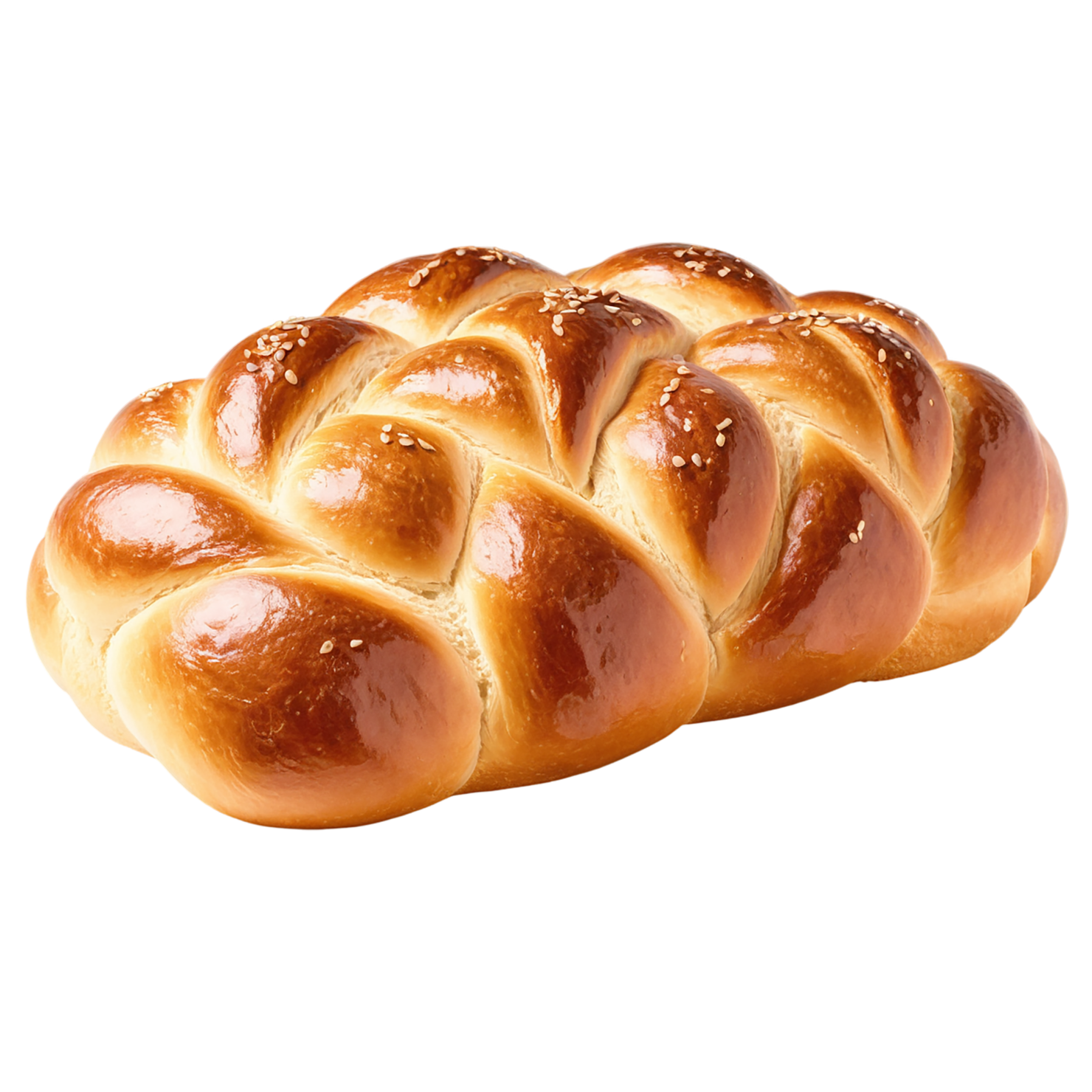 Challah bread baked goods isolated on transparent background #2746