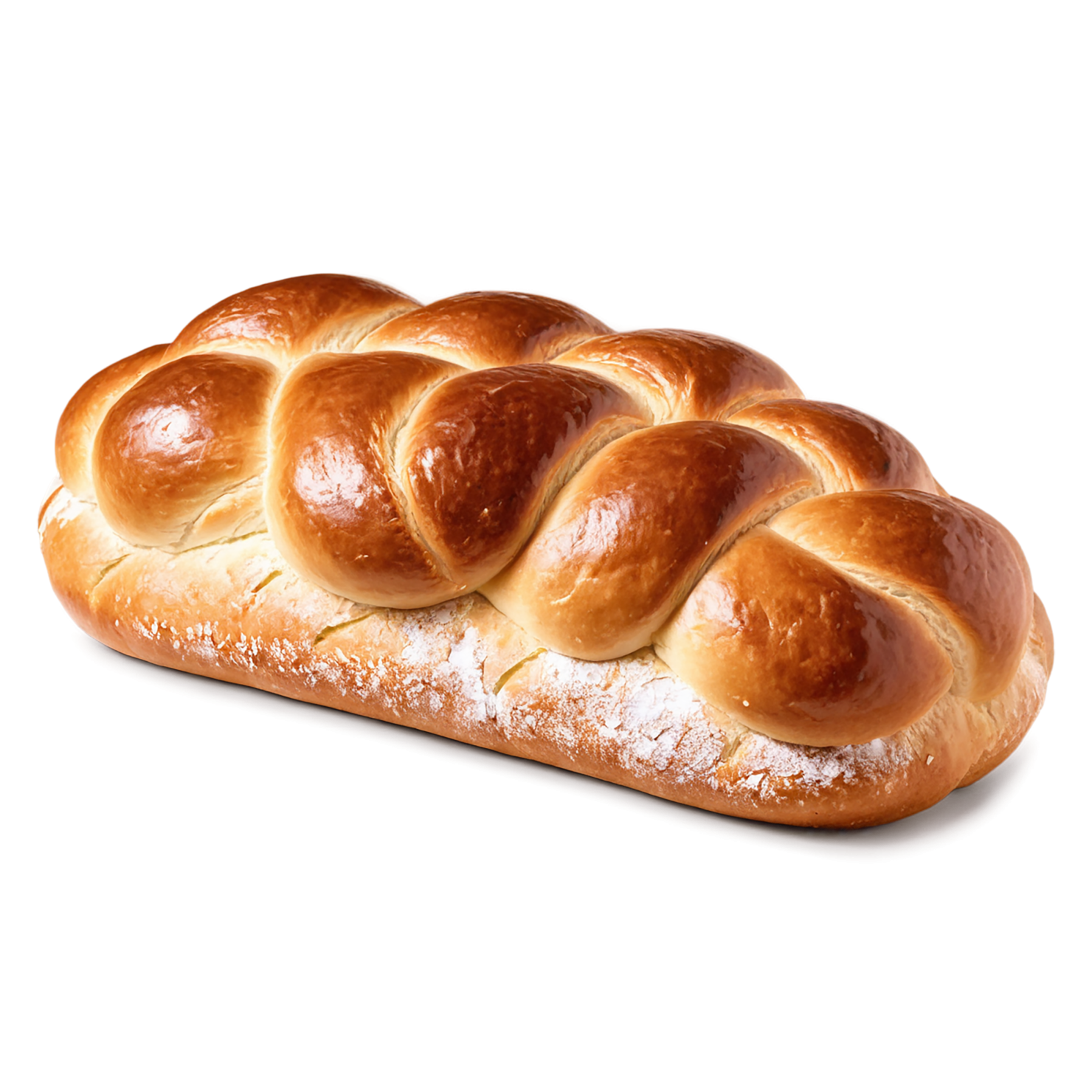 Challah bread baked goods isolated on transparent background #2747