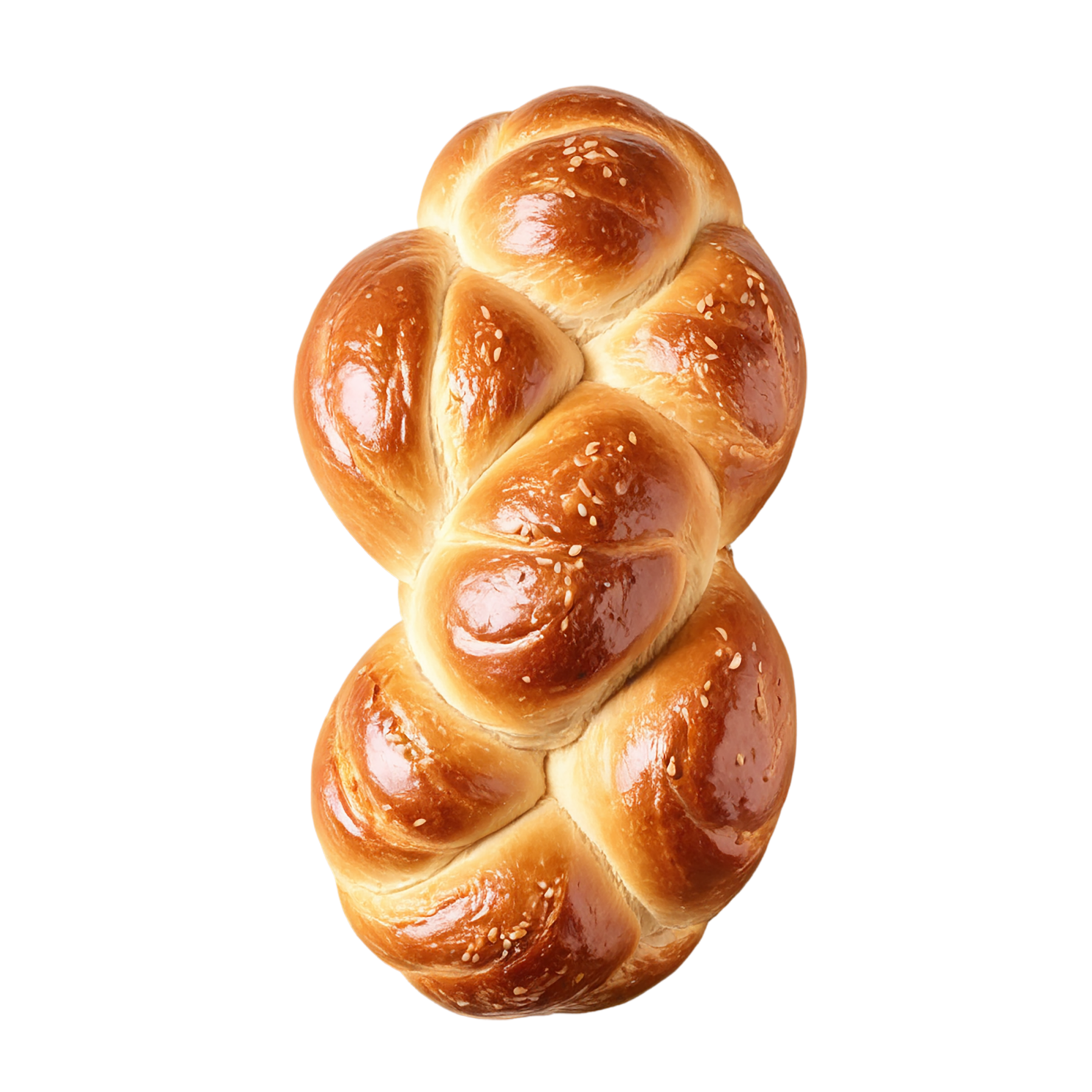 Challah bread baked goods isolated on transparent background #2752