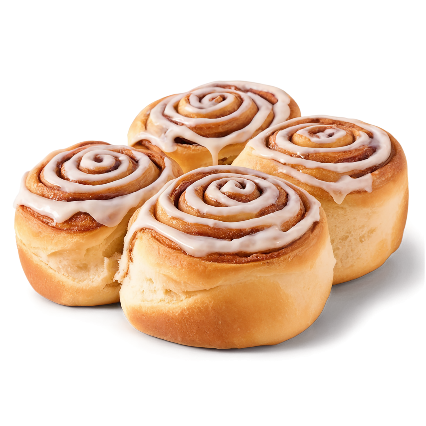 Cinnamon rolls baked goods isolated on transparent background #2769
