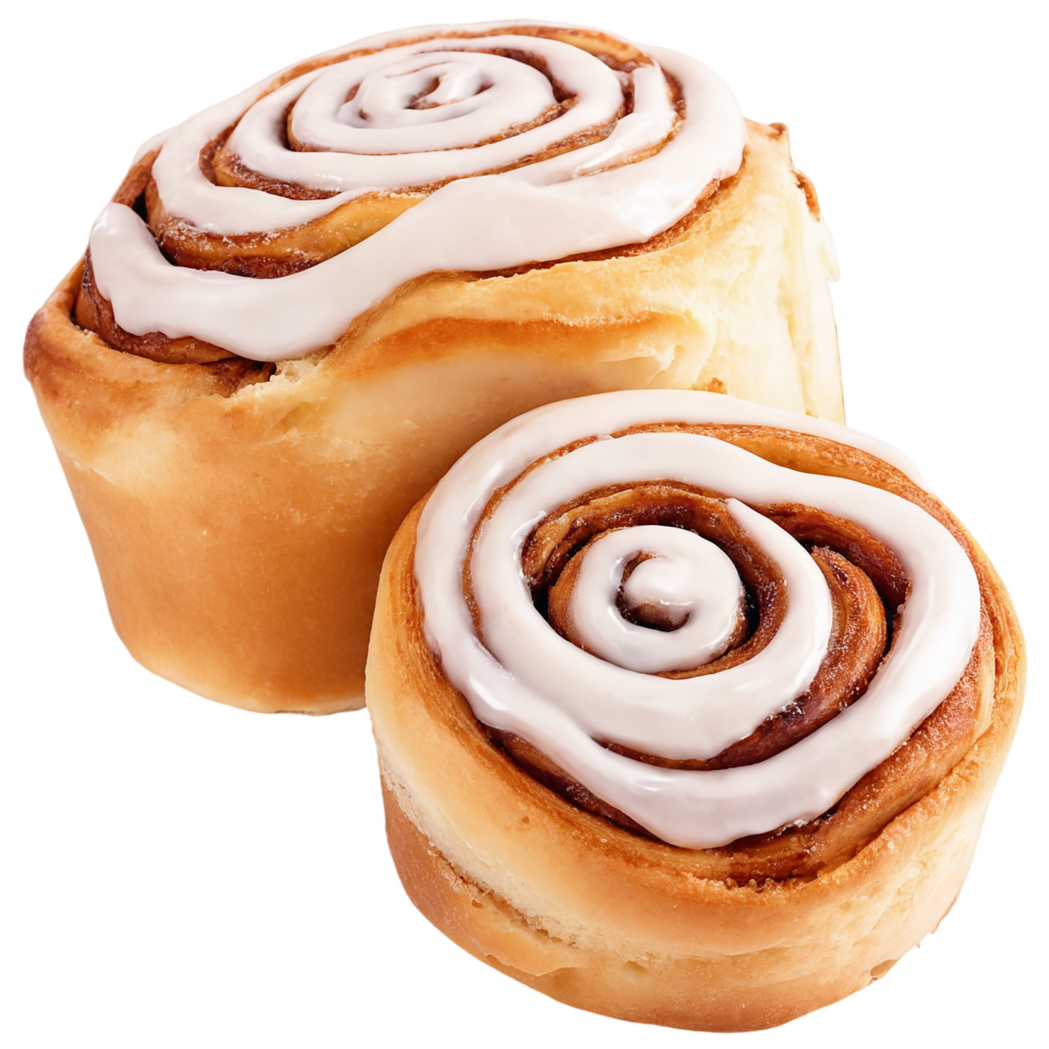 Cinnamon rolls baked goods isolated on transparent background #2777