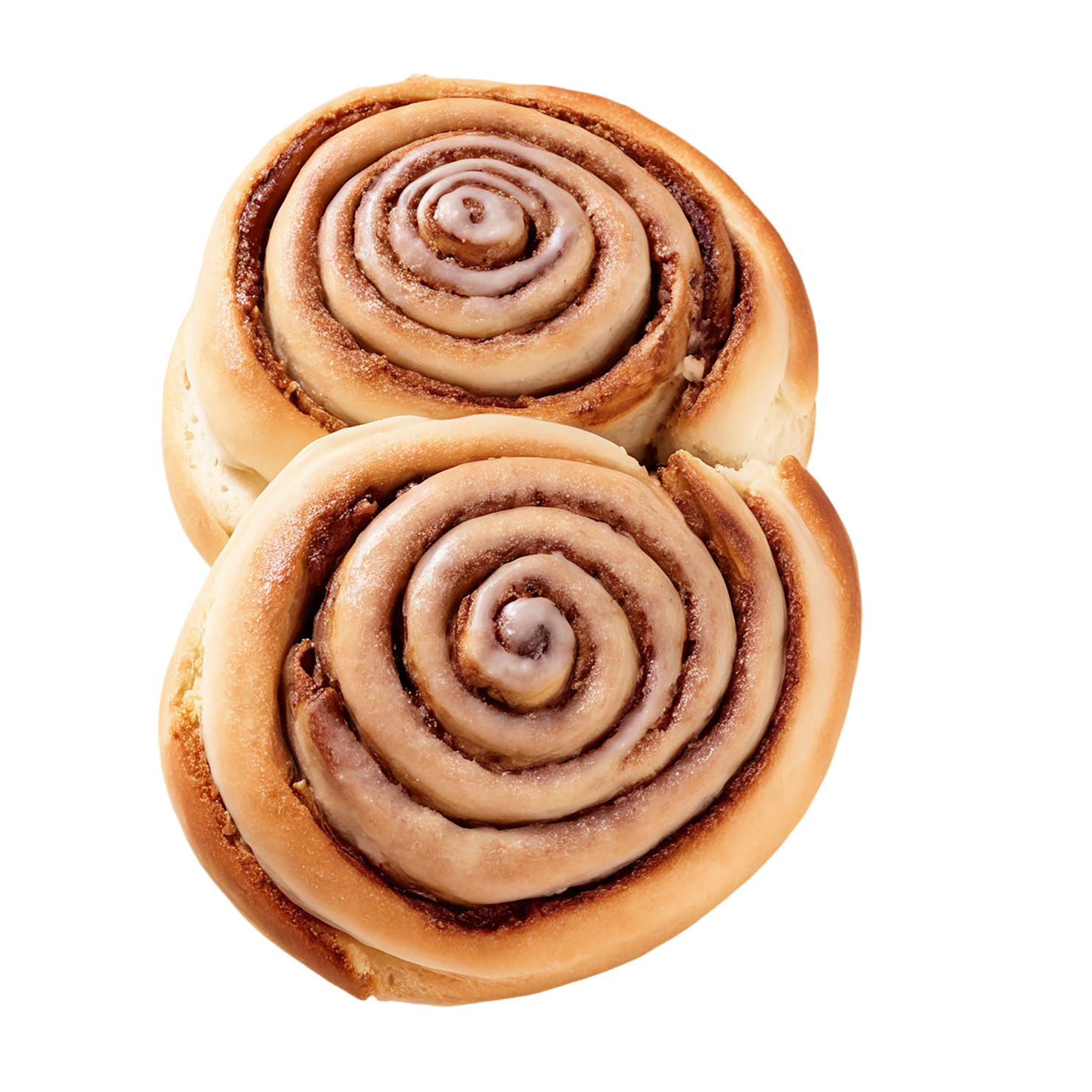 Cinnamon rolls baked goods isolated on transparent background #2780