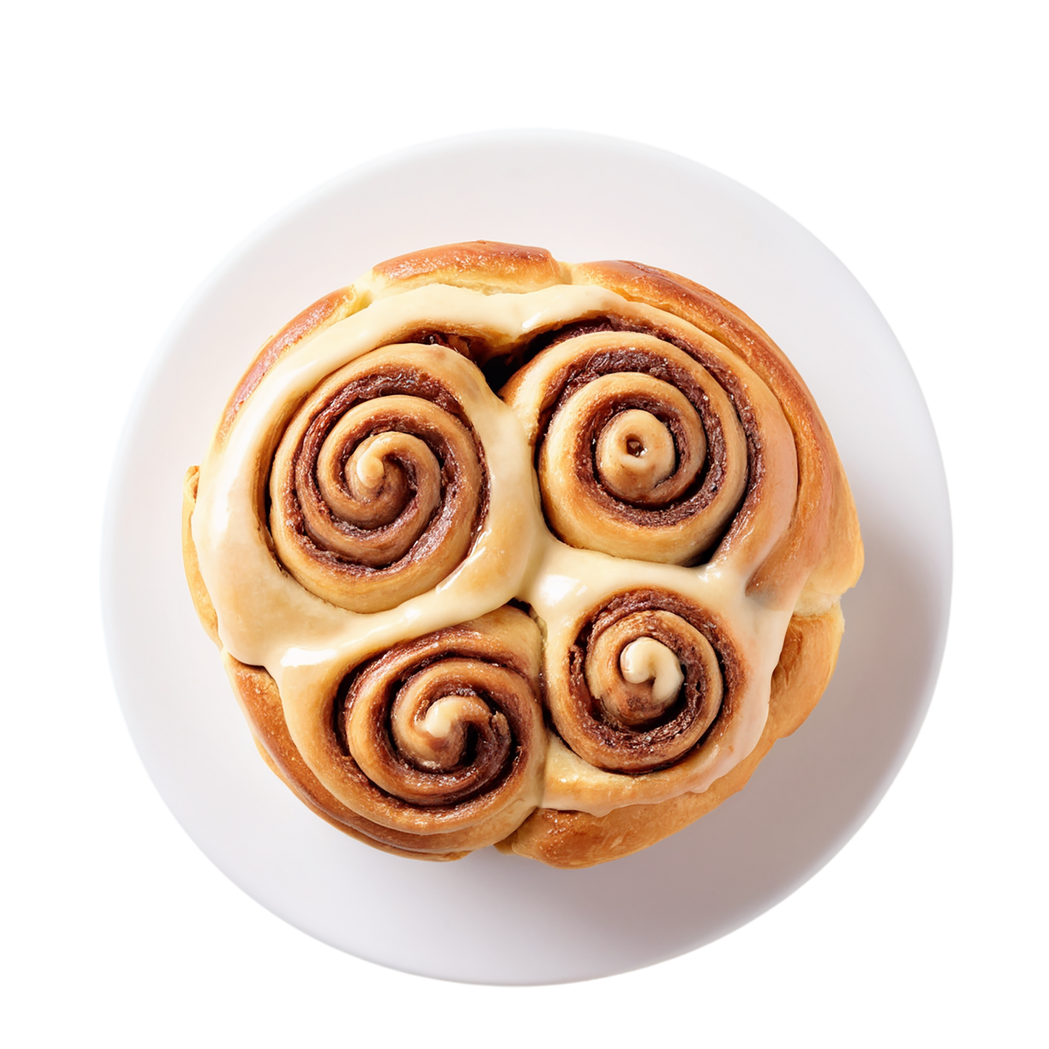 Cinnamon rolls baked goods isolated on transparent background #2781