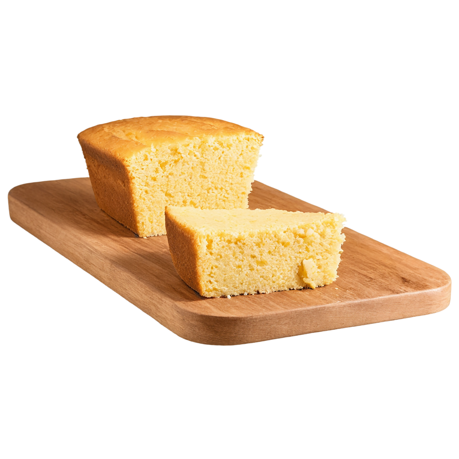 Cornbread baked goods isolated on transparent background #2789